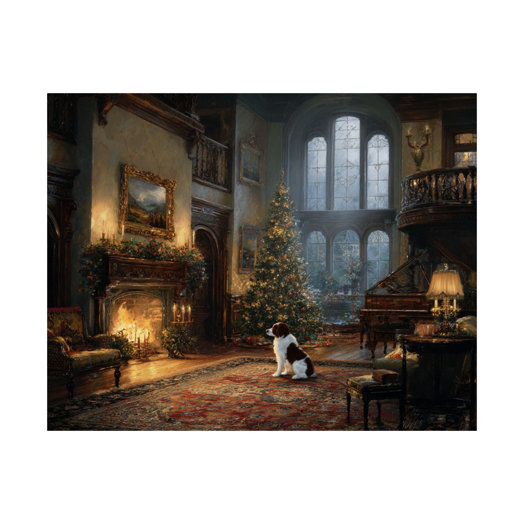 Springer Spaniel 3- Cozy Christmas Collection