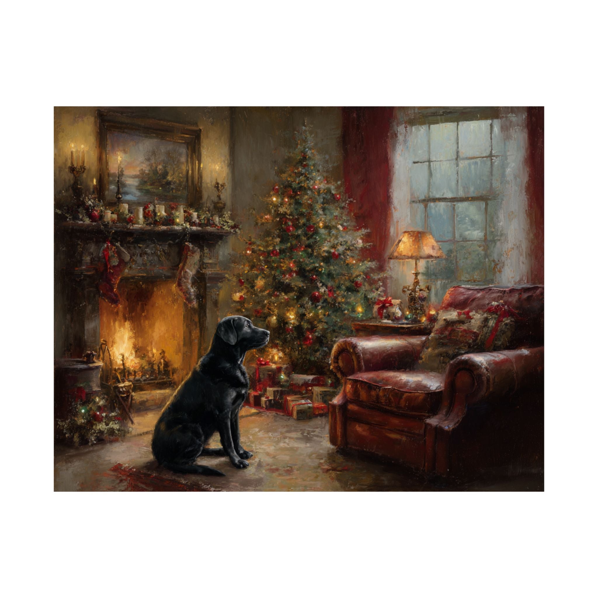 Labrador 4- Cozy Christmas Collection