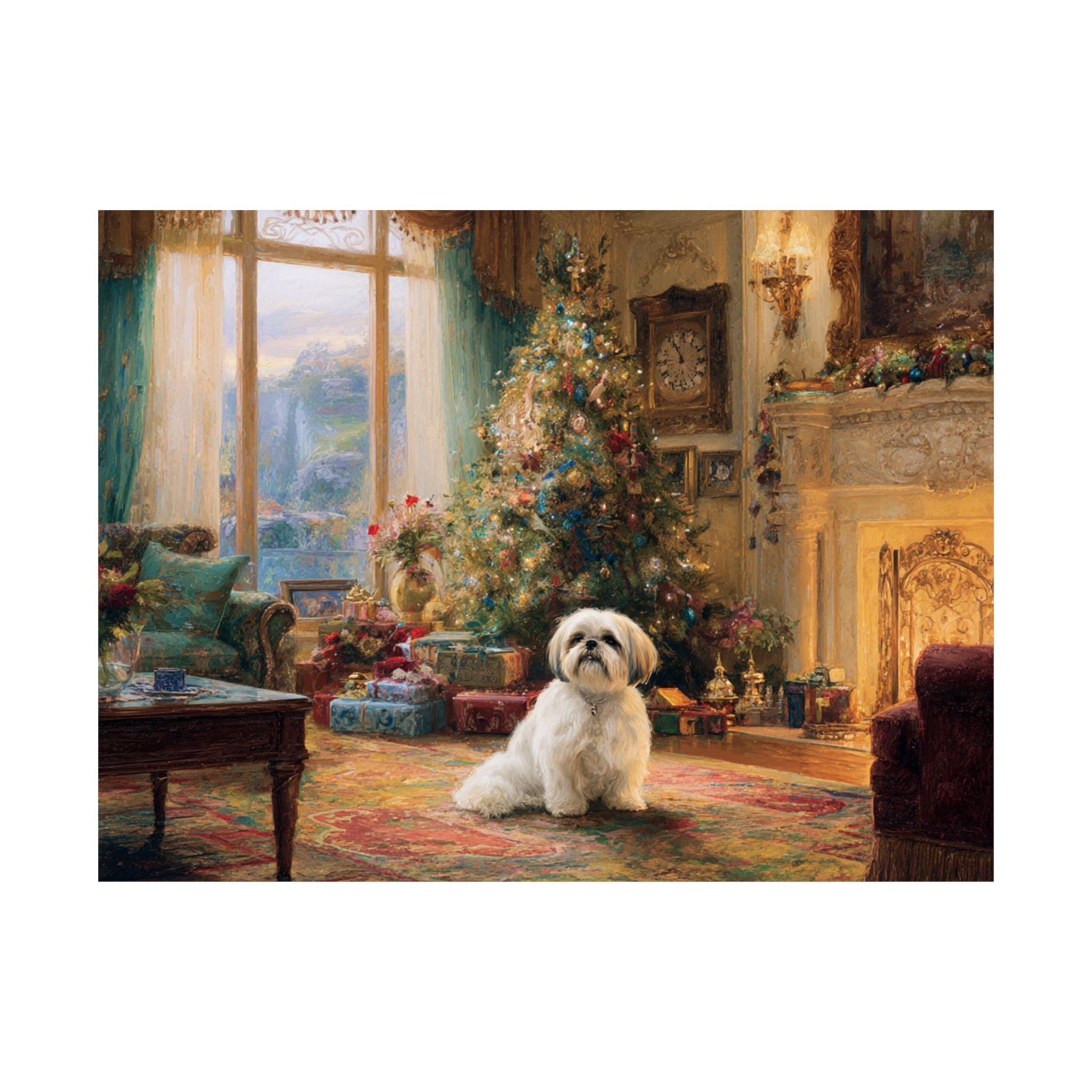 Shih Tzu 1- Cozy Christmas Collection