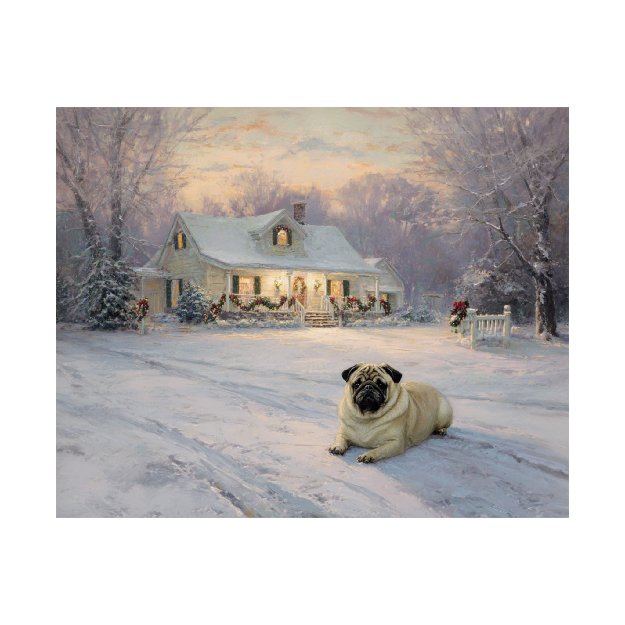 Pug 2- Home for the Holidays Collection