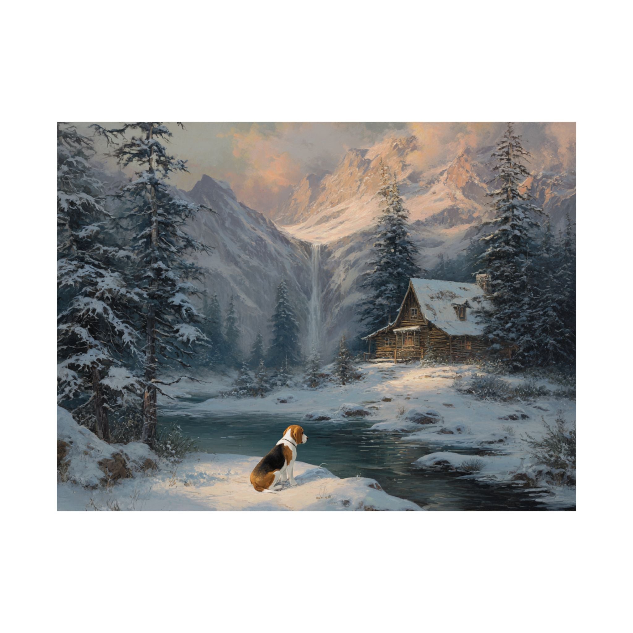 Beagle 1- Winter Whiskers Collection