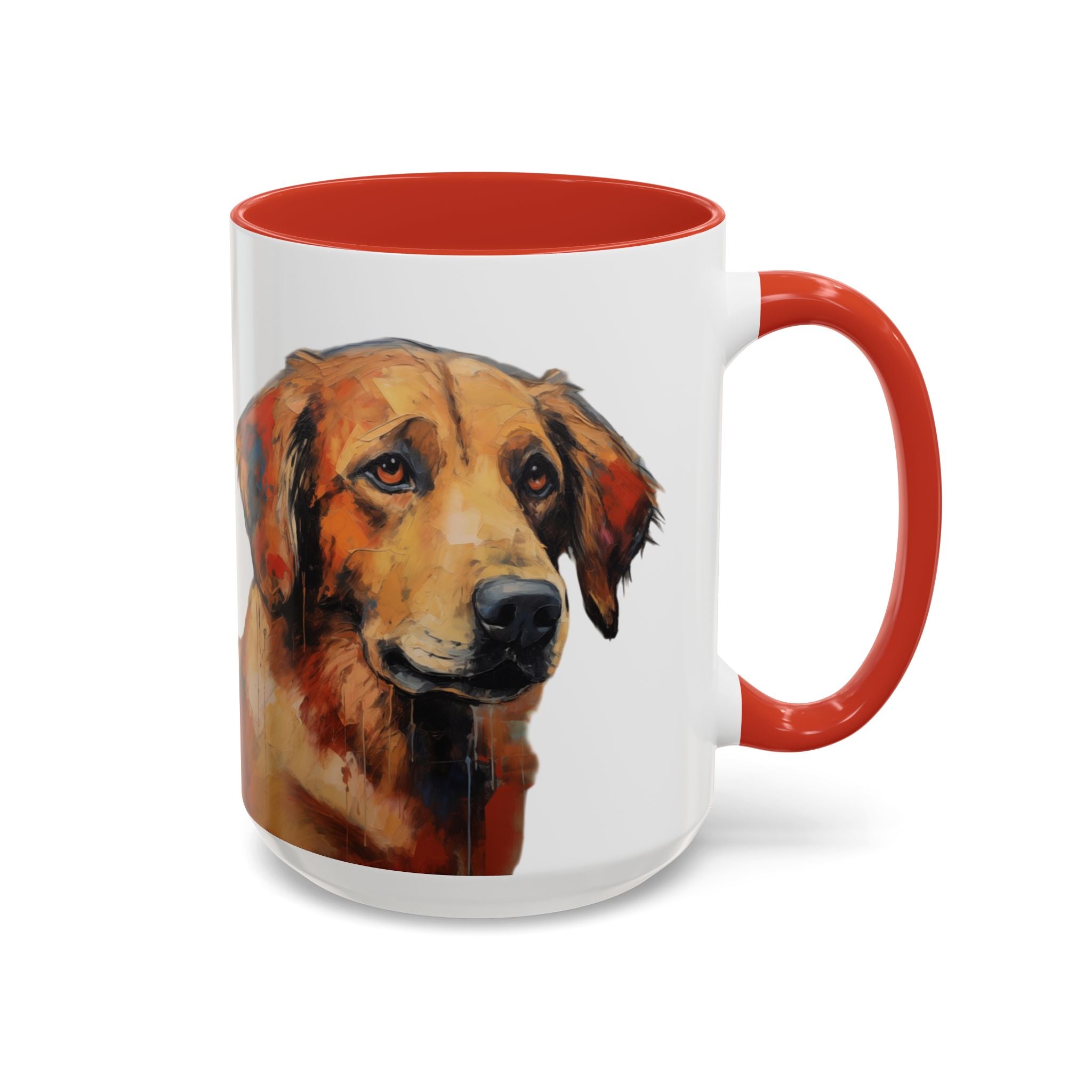 Abstract Collection Golden Retriever Mug
