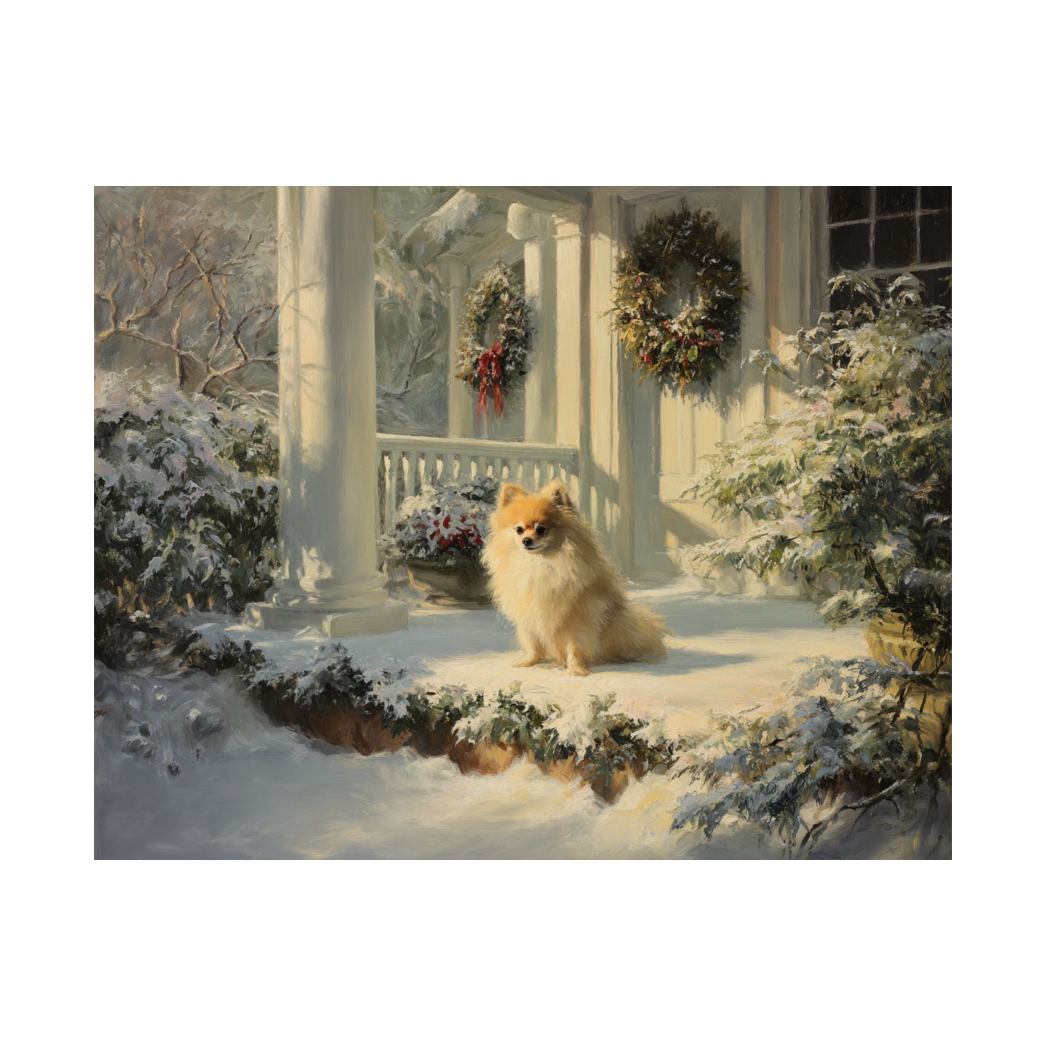 Pomeranian 3- Home for the Holidays Collection