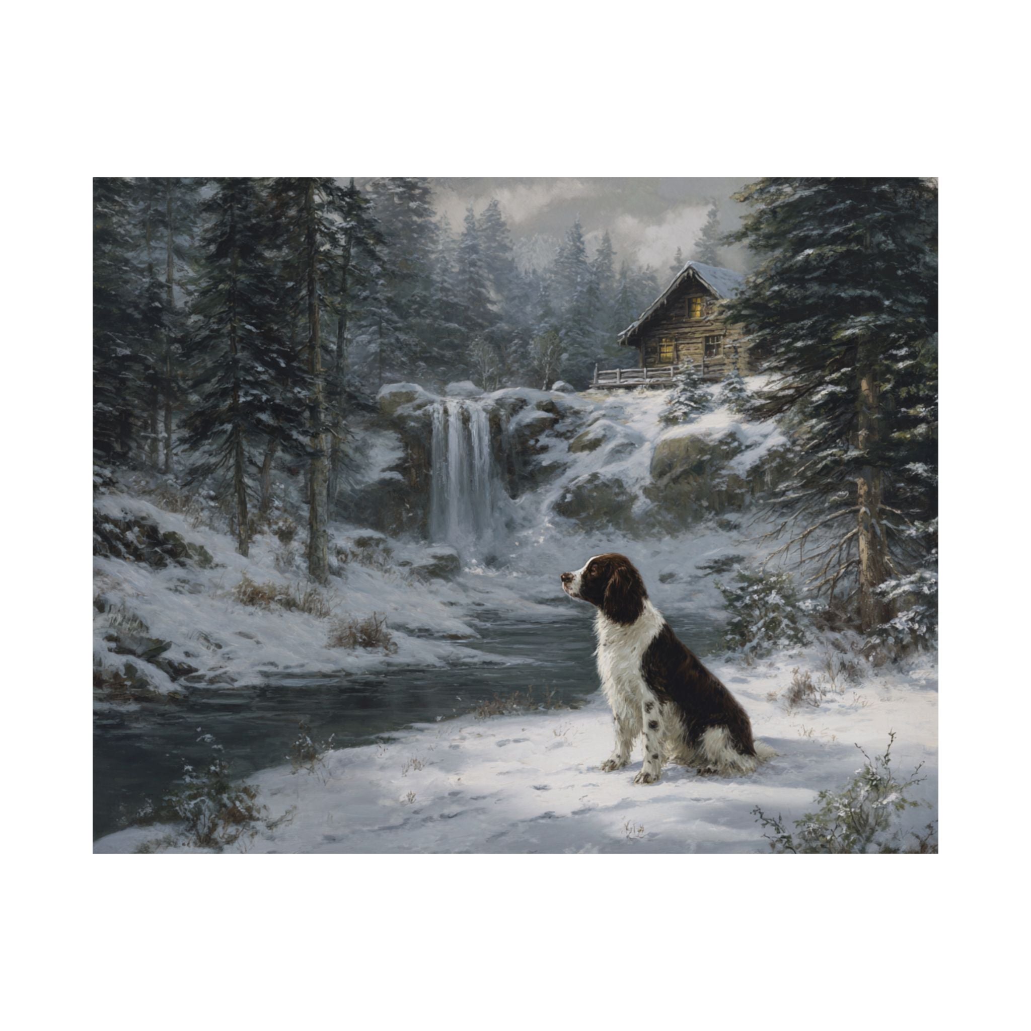 Springer Spaniel 3- Winter Whiskers Collection