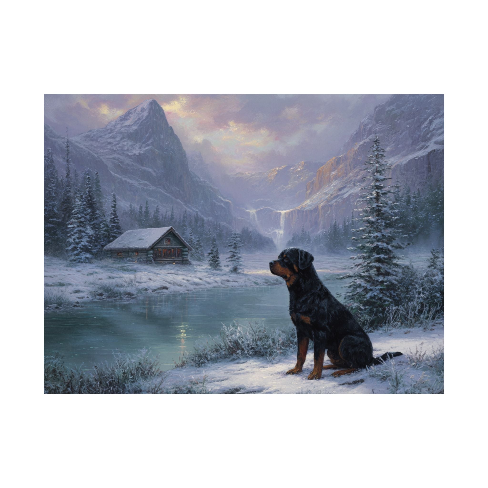 Rottweiler 5- Winter Whiskers Collection