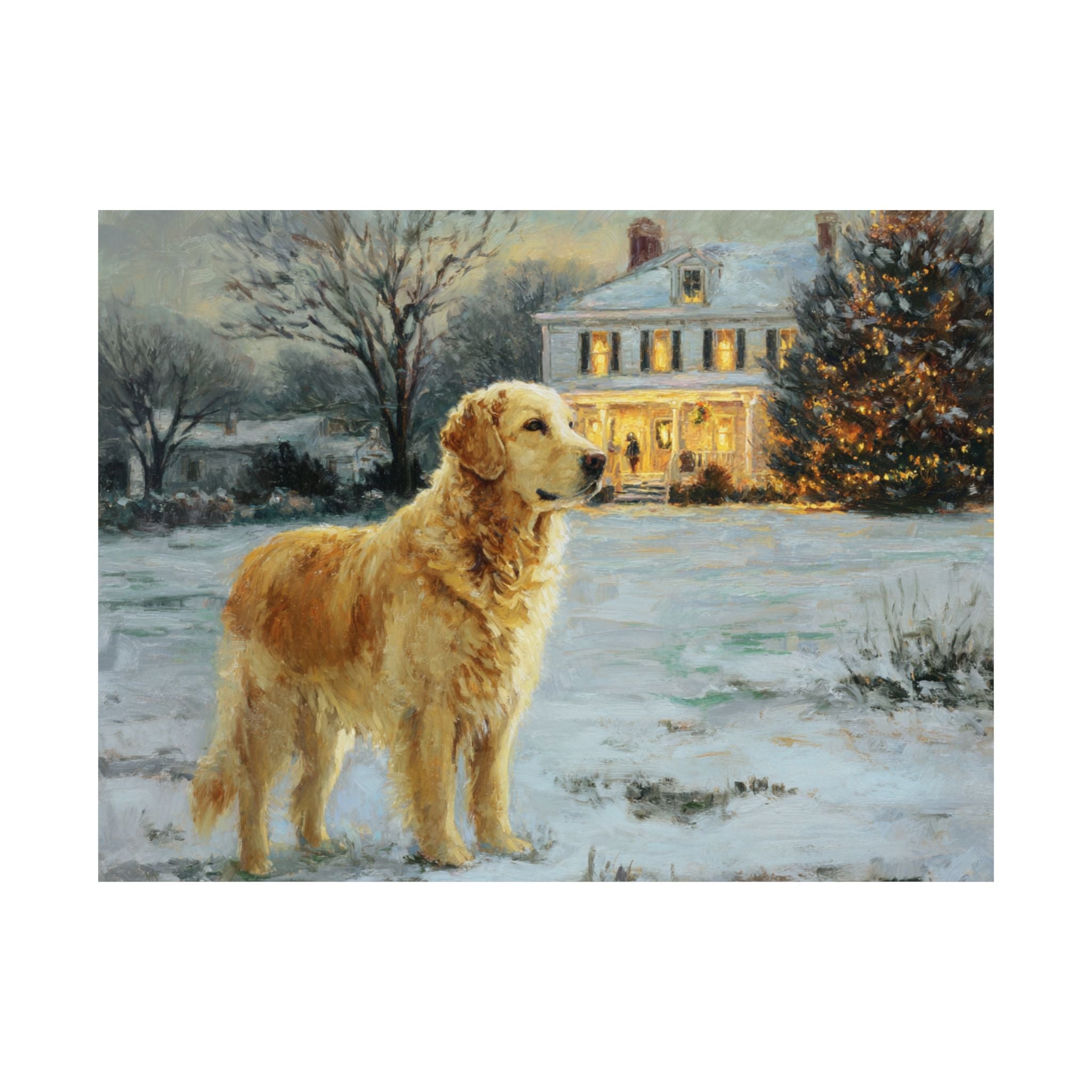 Golden Retriever 11- Home for the Holidays Collection