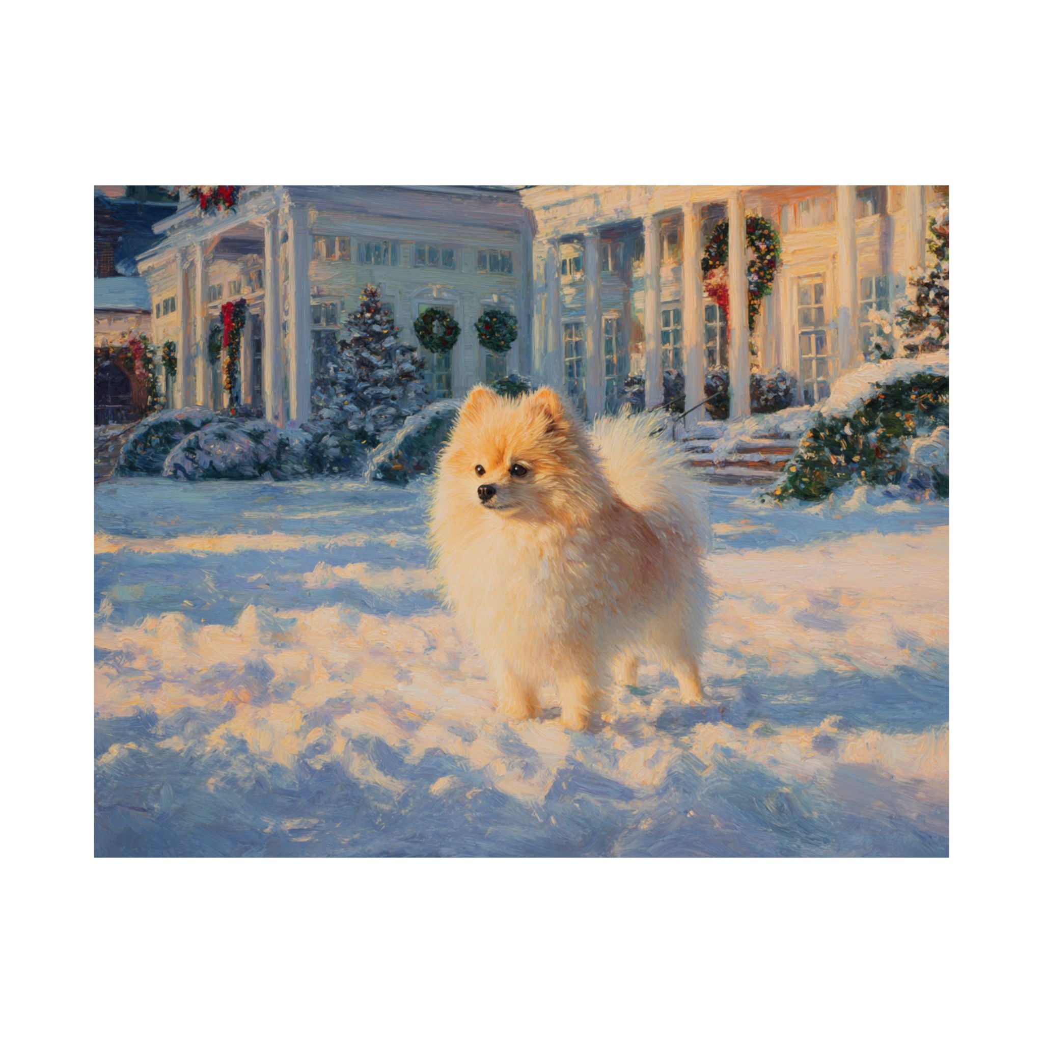 Pomeranian 1- Home for the Holidays Collection