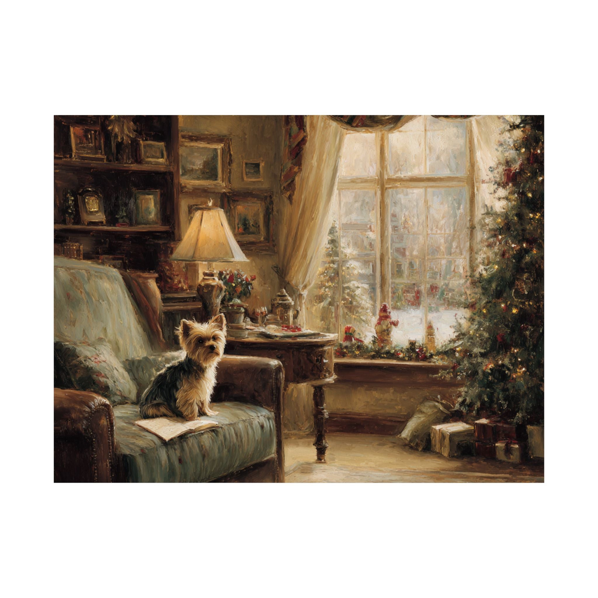 Yorkshire Terrier 2- Cozy Christmas Collection