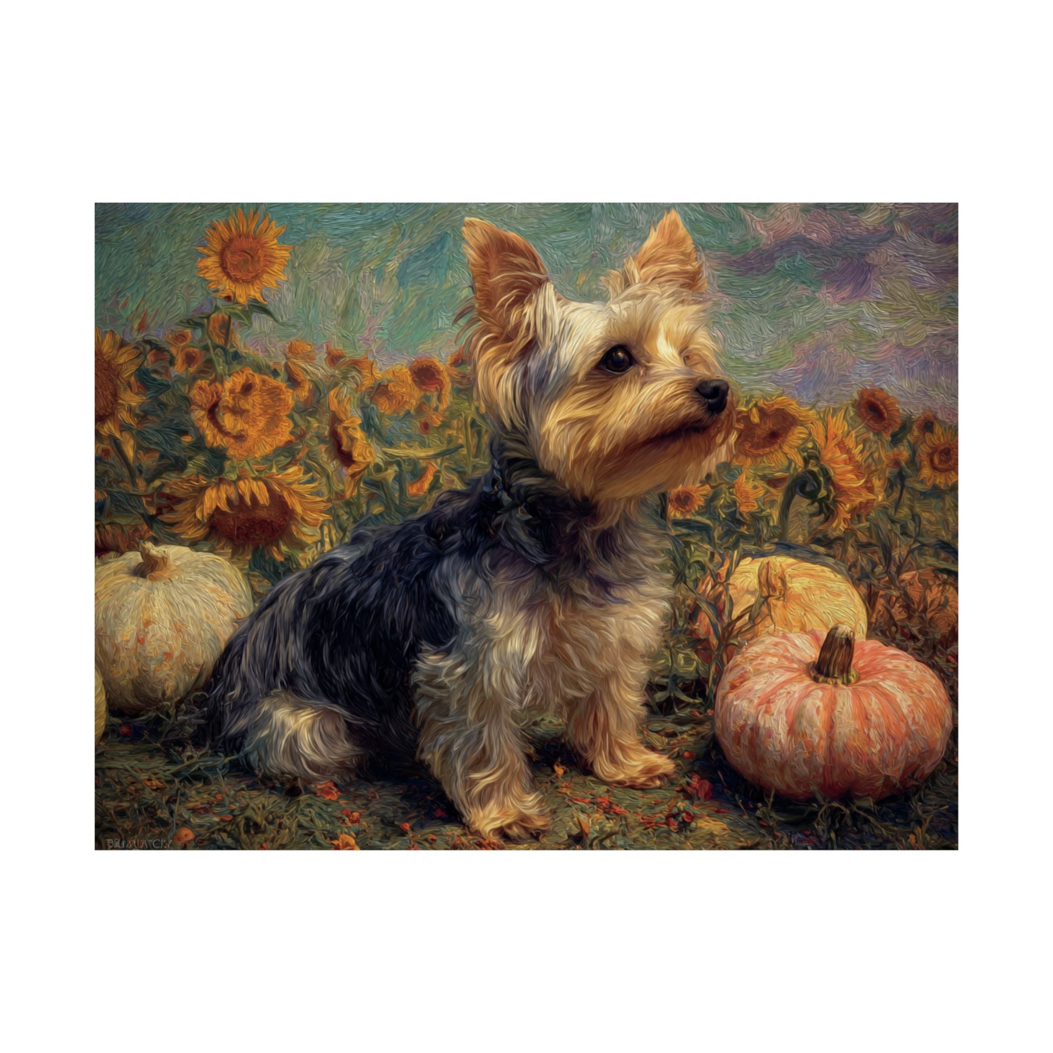 Yorkshire Terrier 2- Sunflower Season Collection