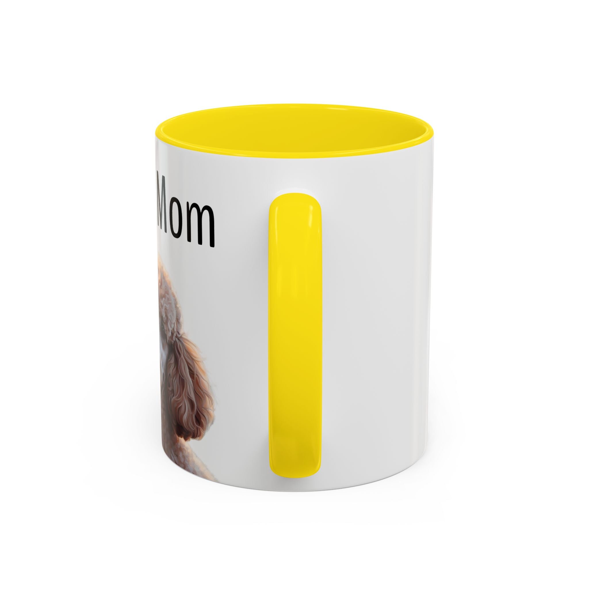 'Dog Mom' Poodle Mug