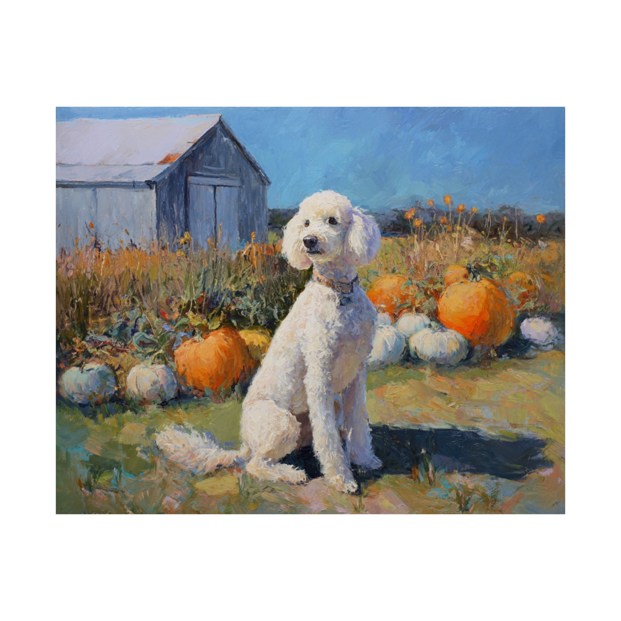 Poodle 3- Pumpkin Patch Collection