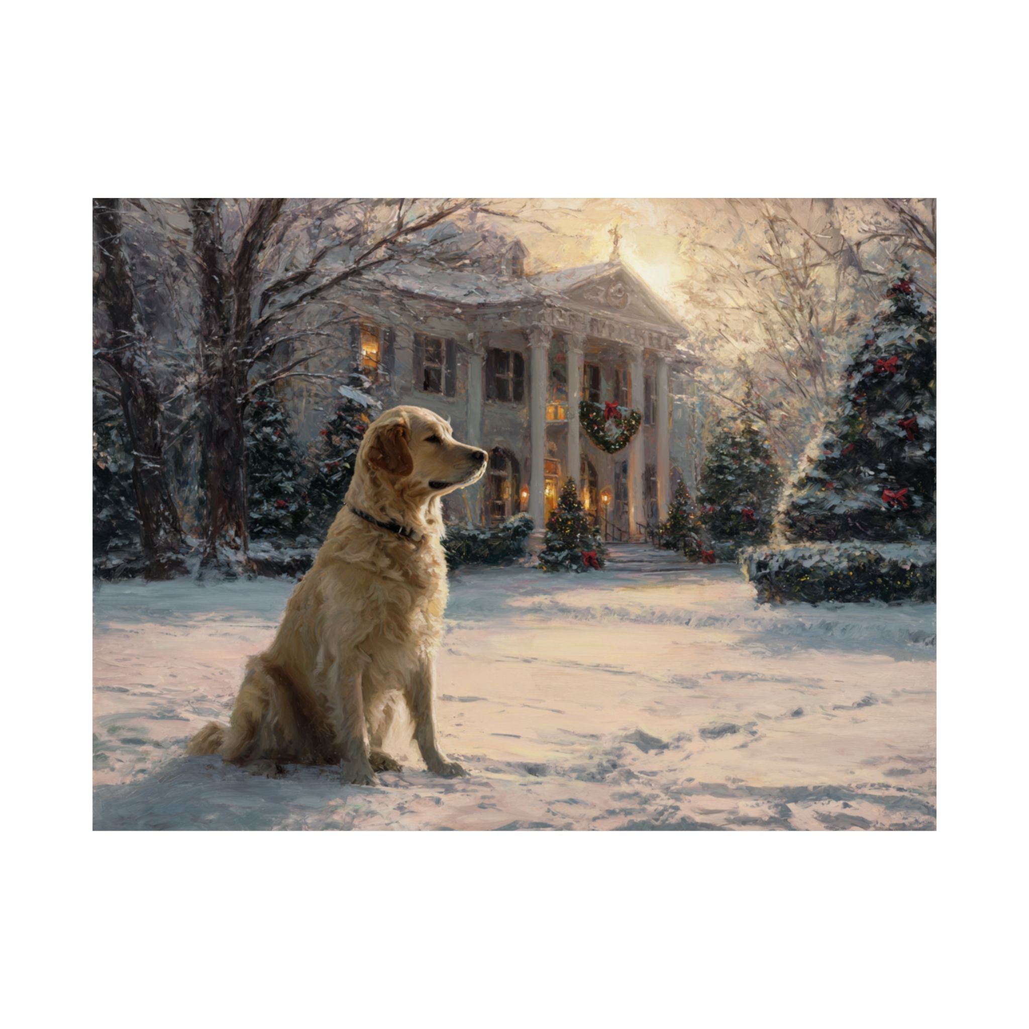 Golden Retriever 5- Home for the Holidays Collection