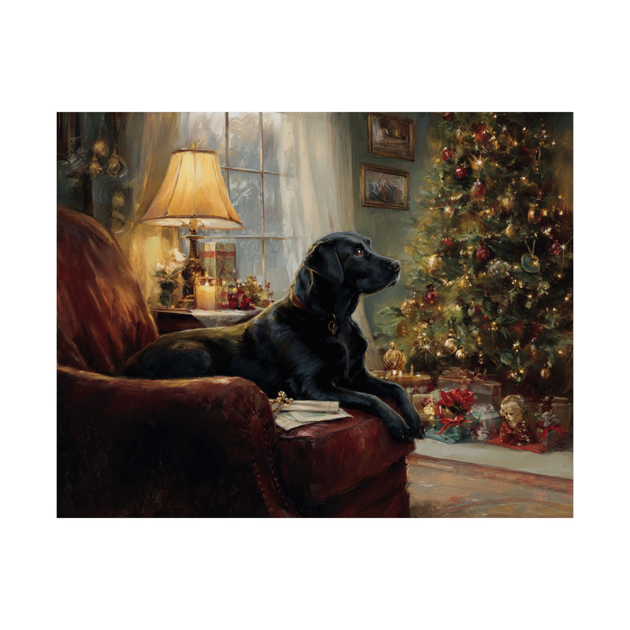 Labrador 3- Cozy Christmas Collection