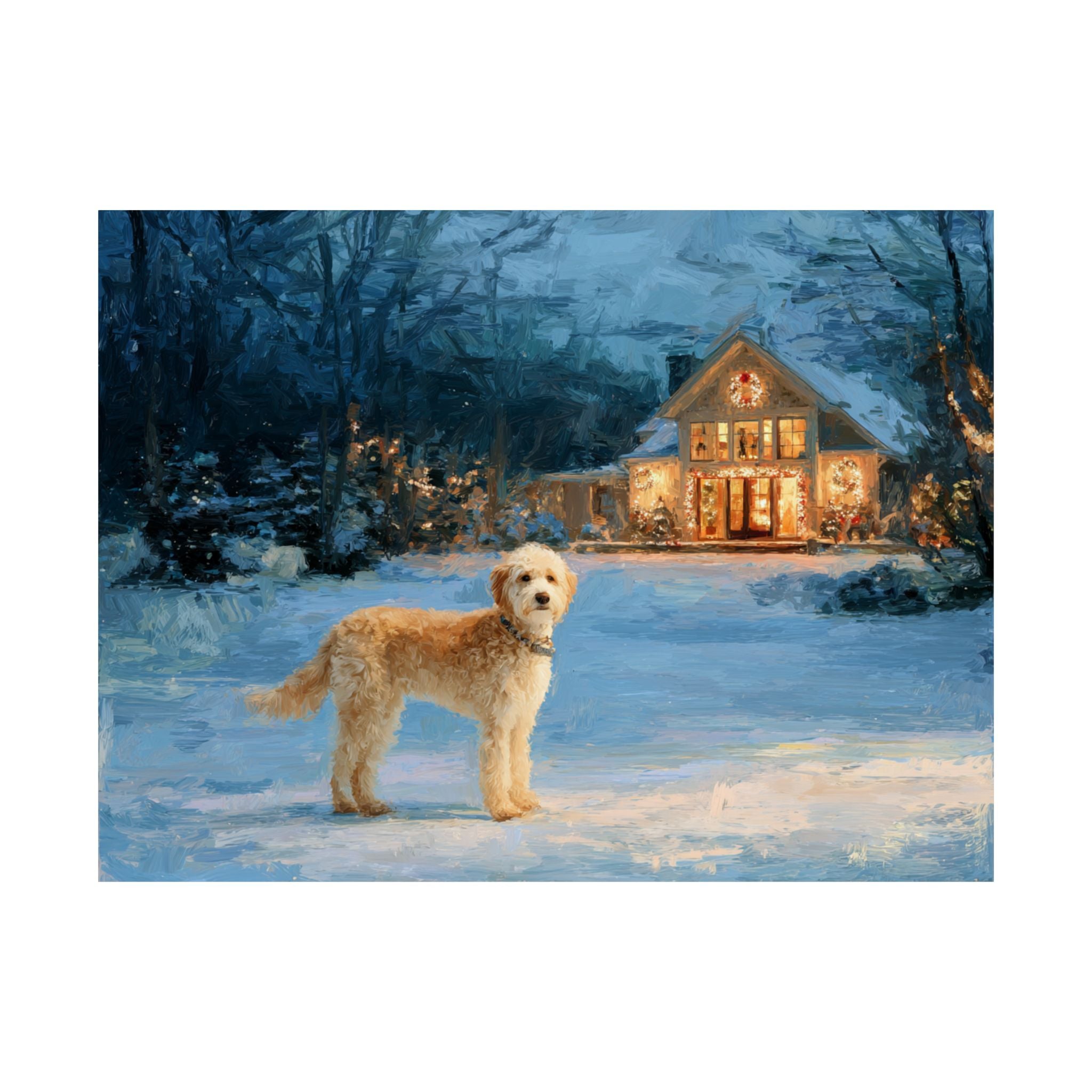 Golden Doodle 1- Home for the Holidays Collection