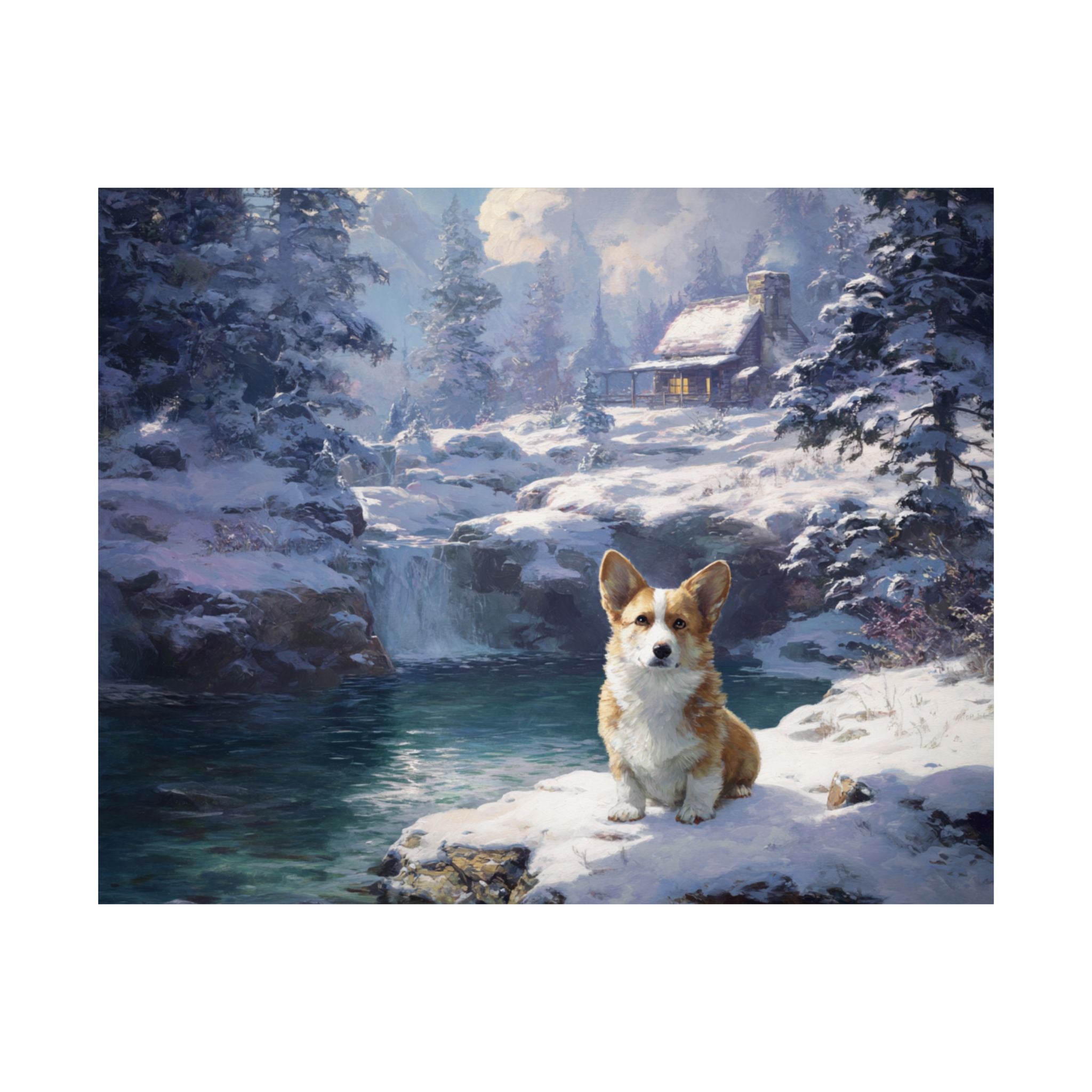 Welsh Corgi 4- Winter Whiskers Collection