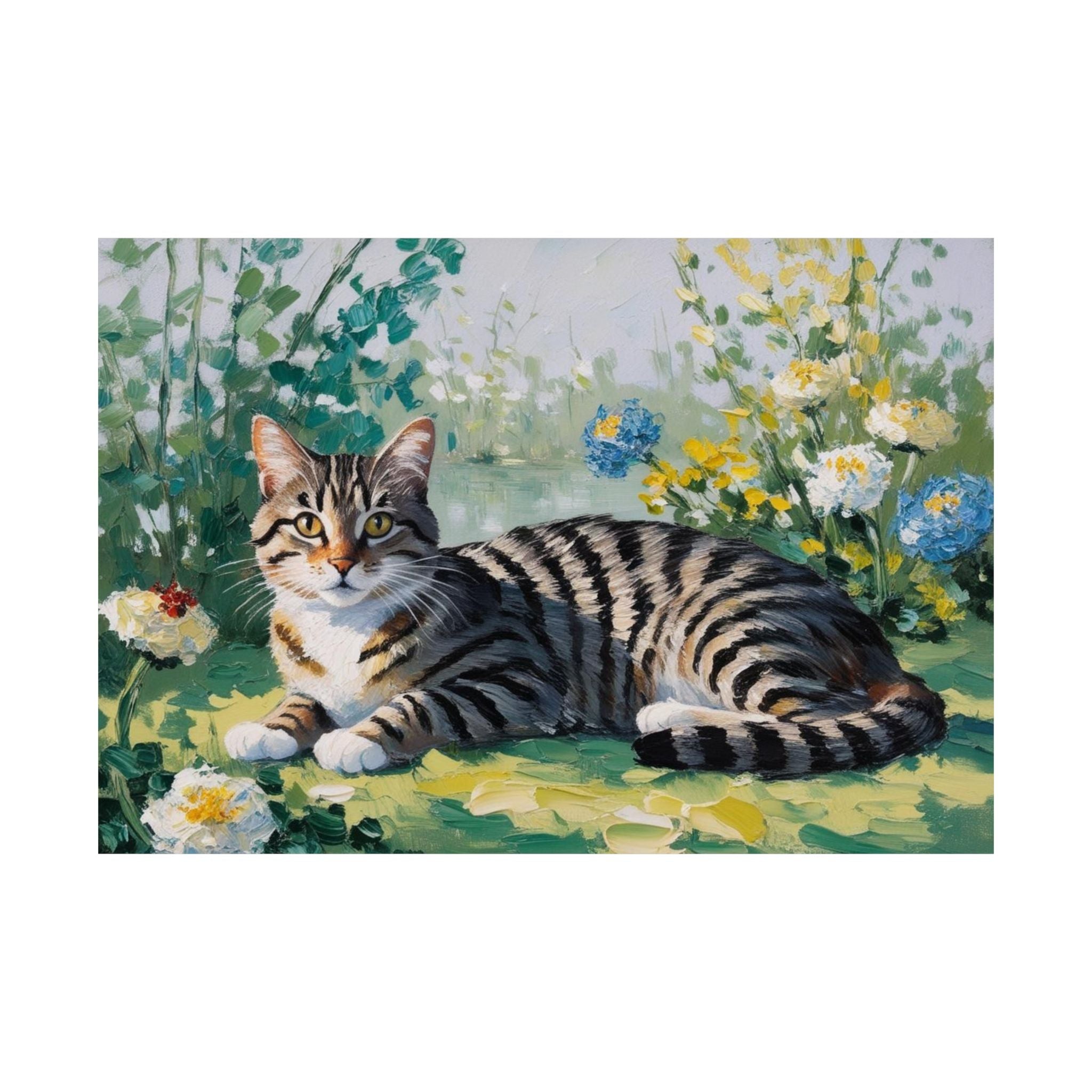 Tabby Cat- Garden Collection