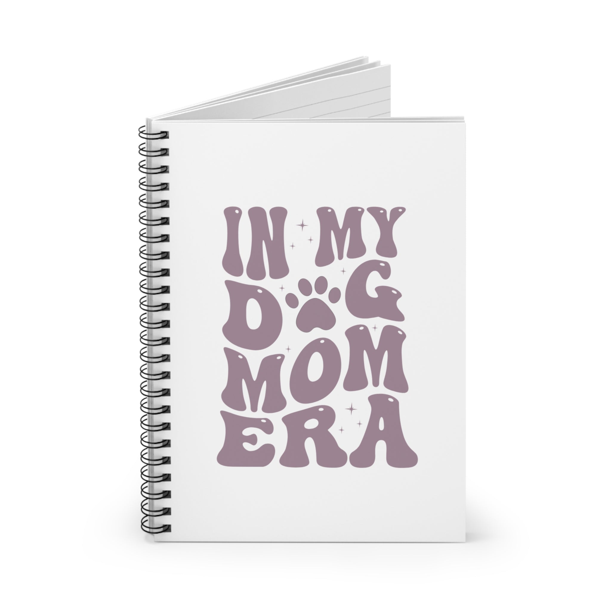 "In My Dog Mom Era" Notebook