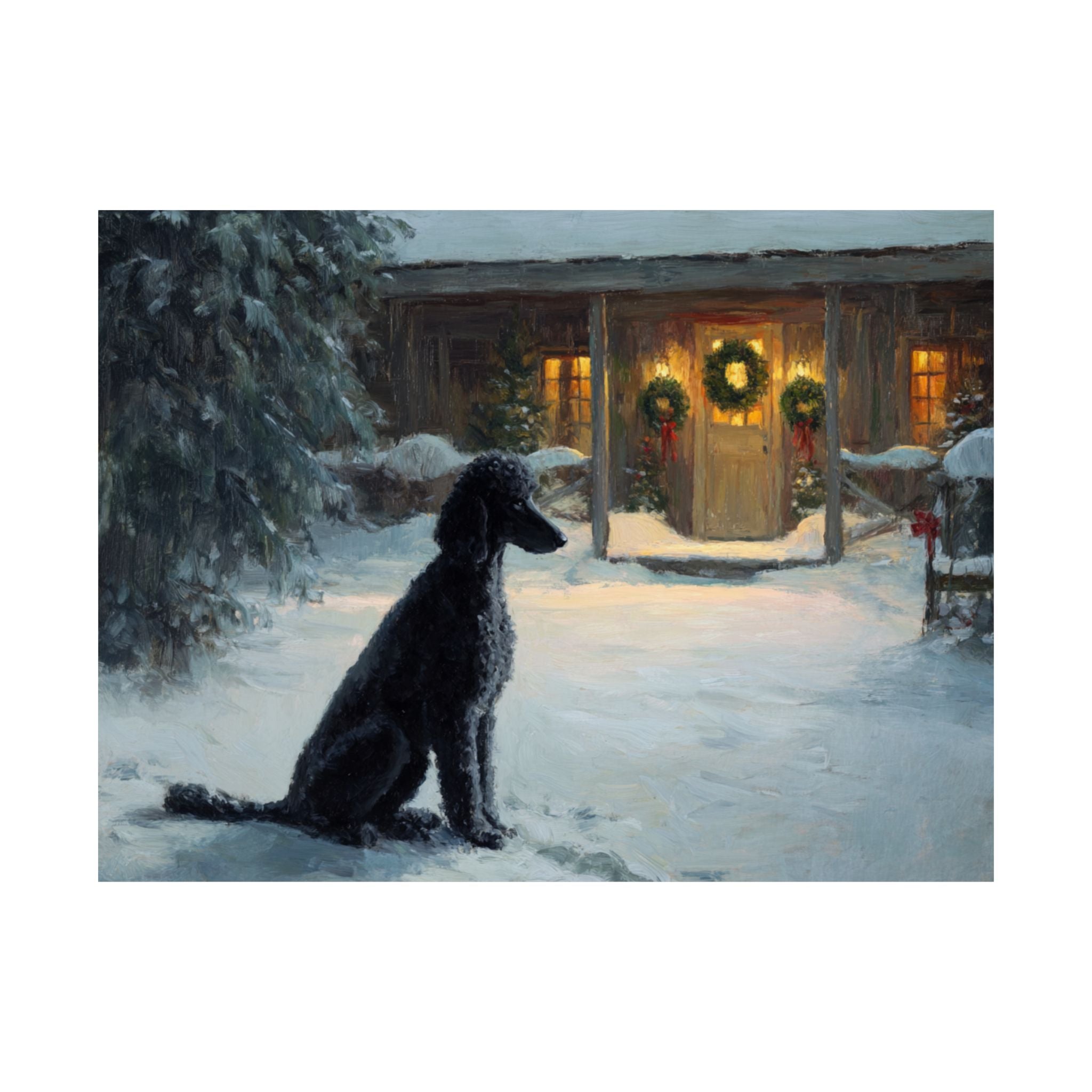 Poodle 2- Home for the Holidays Collection