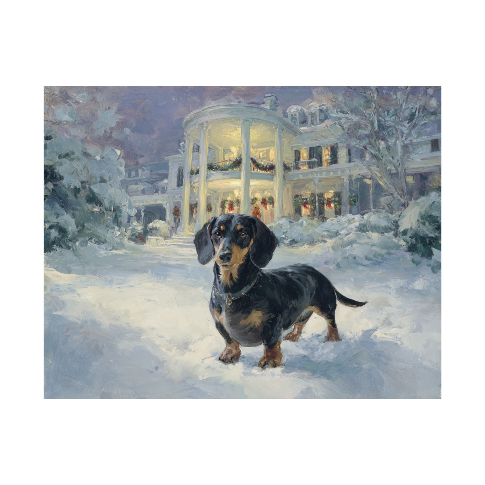 Dachshund 3- Home for the Holidays Collection