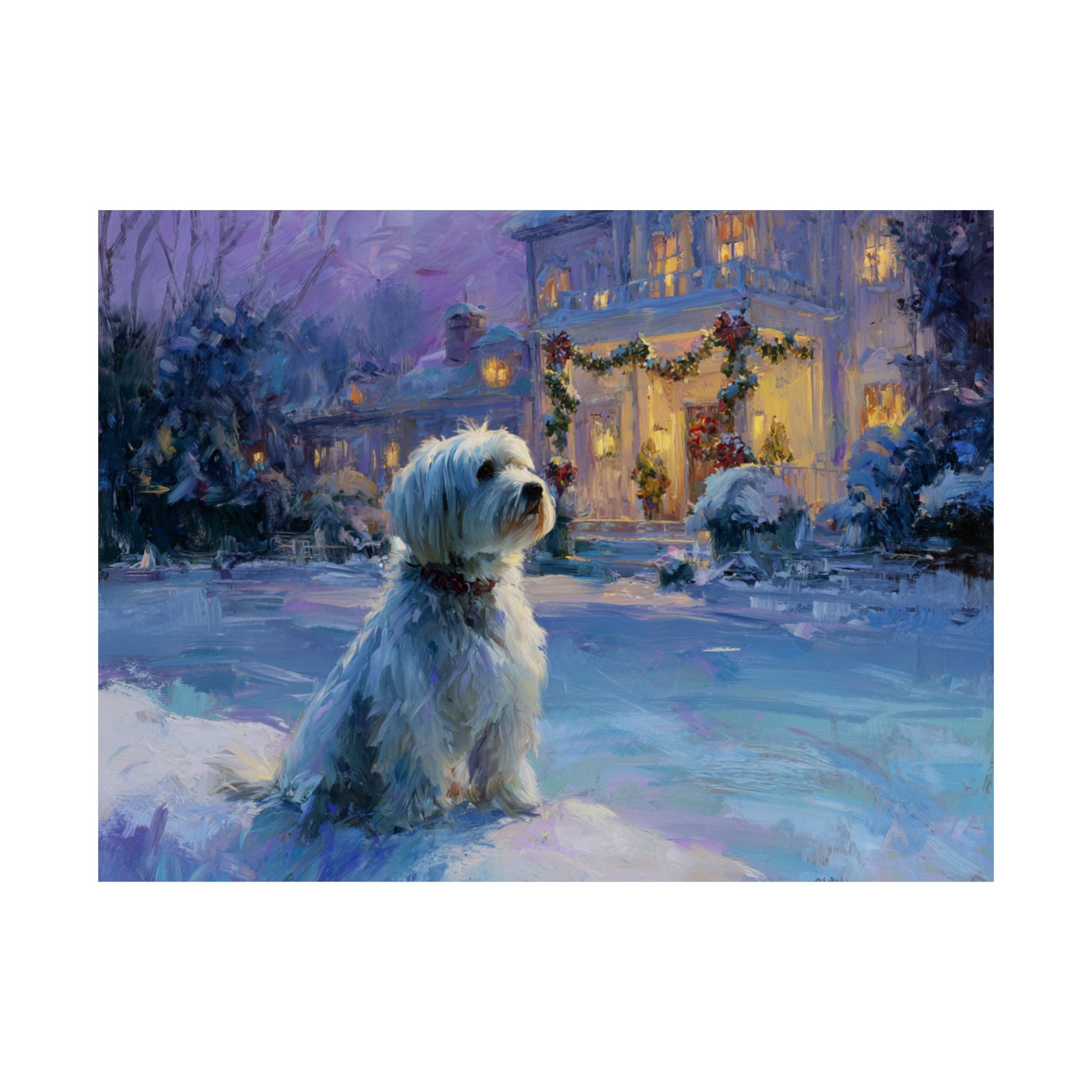 Maltese 1- Home for the Holidays Collection