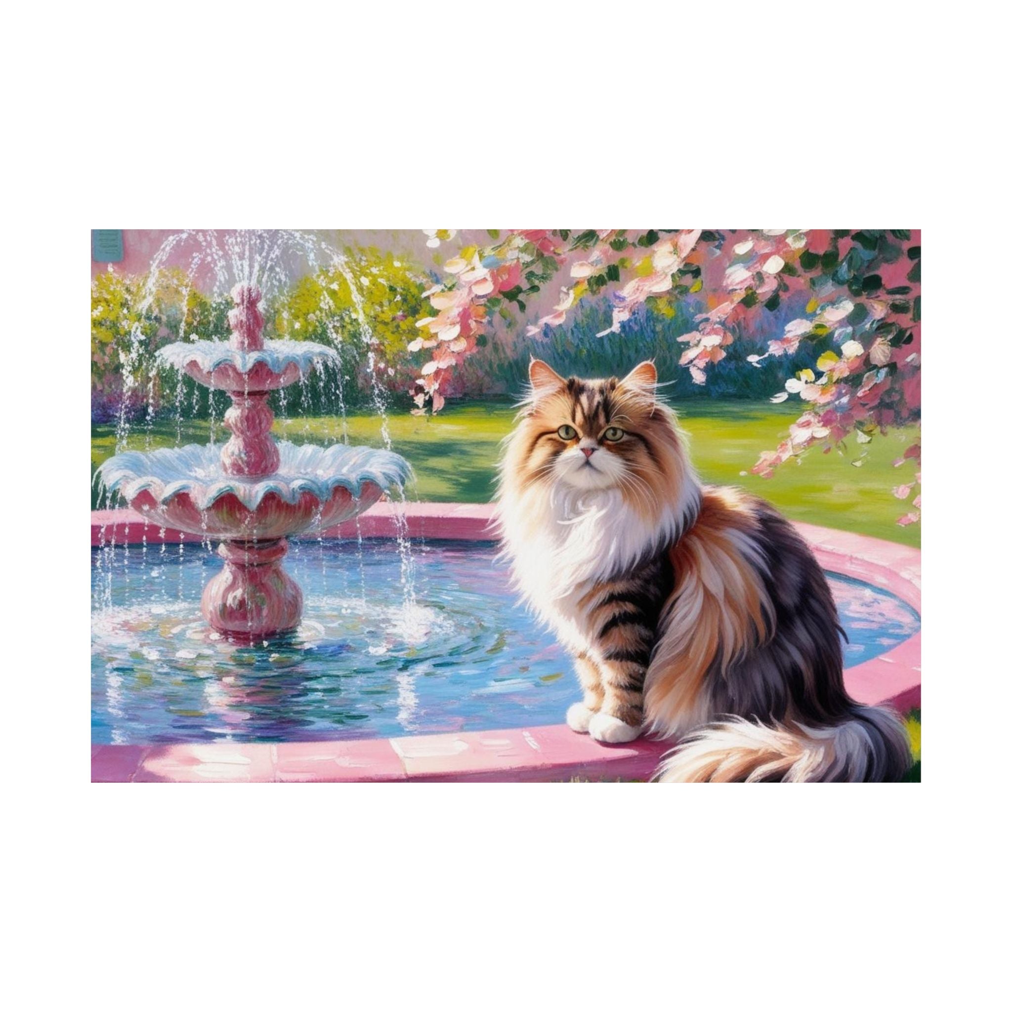 Persian Cat 2- Garden Collection