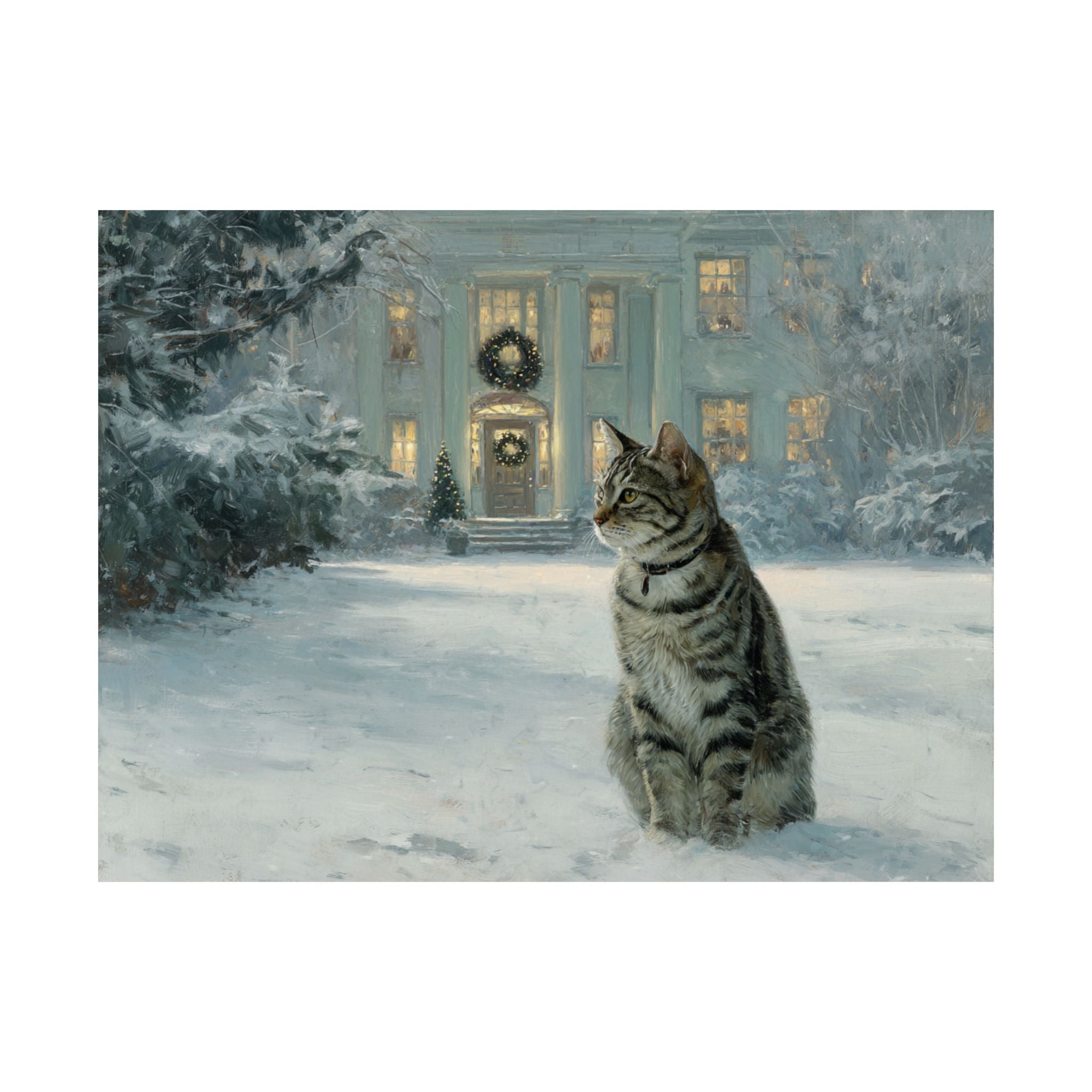 Tabby Cat 3- Home for the Holidays Collection