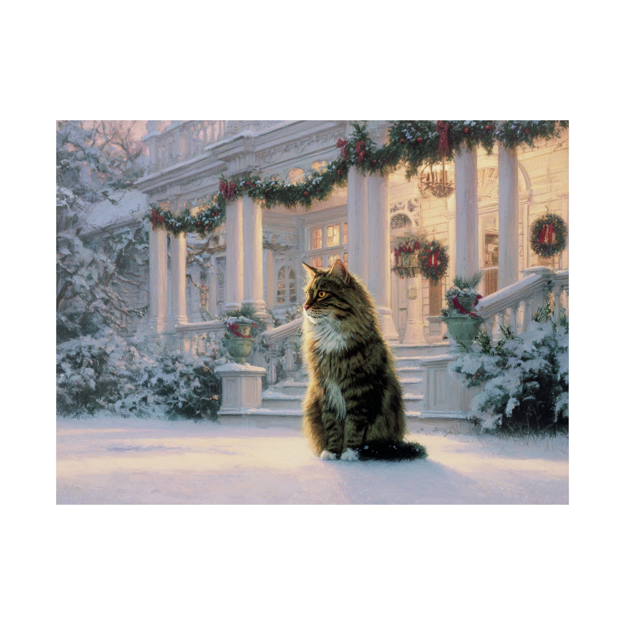 Main Coon Cat 3- Home for the Holidays Collection