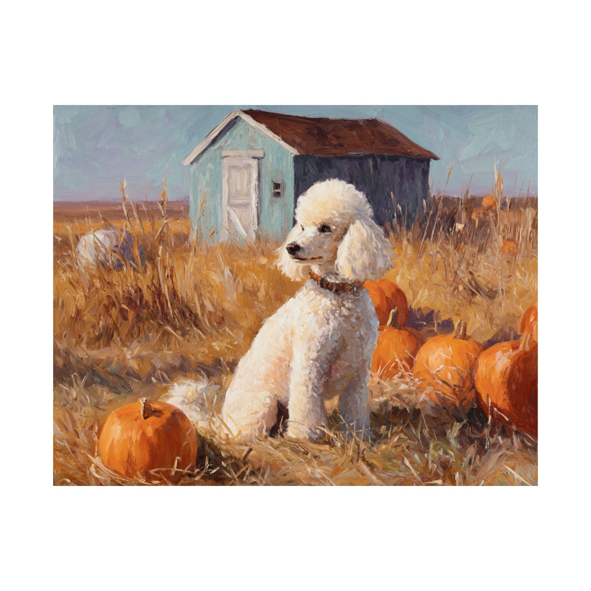 Poodle 1- Pumpkin Patch Collection