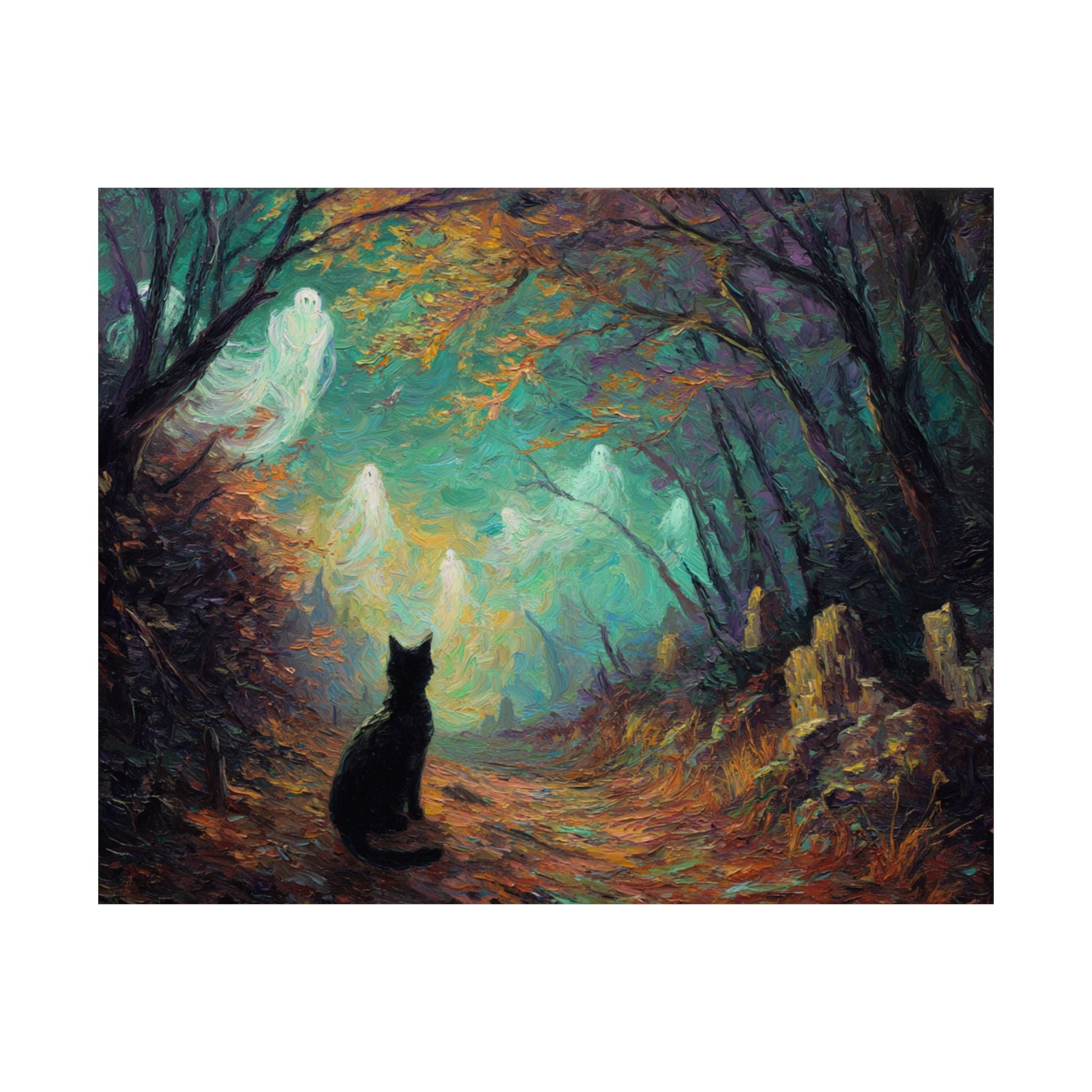 Bobtail Cat 1- Witchy Whiskers Collection