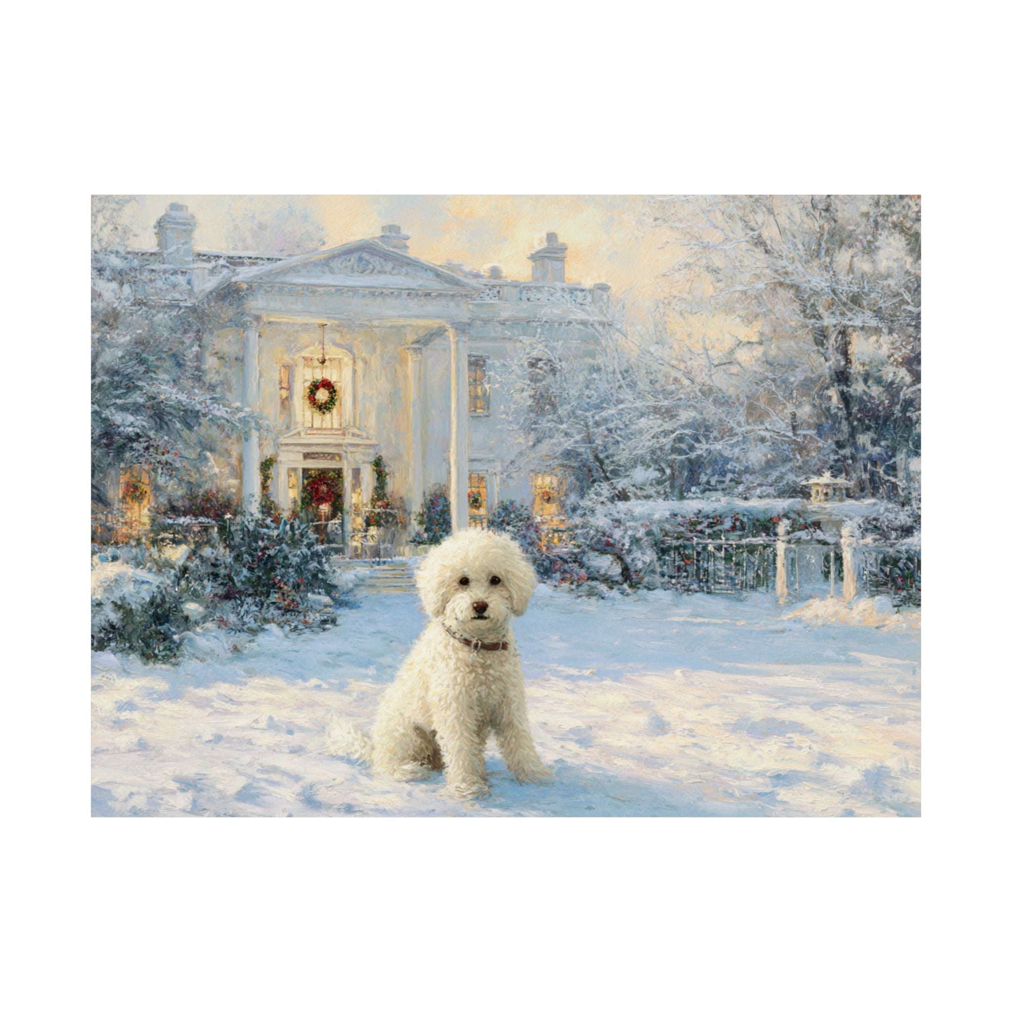 Poodle 1- Home for the Holidays Collection