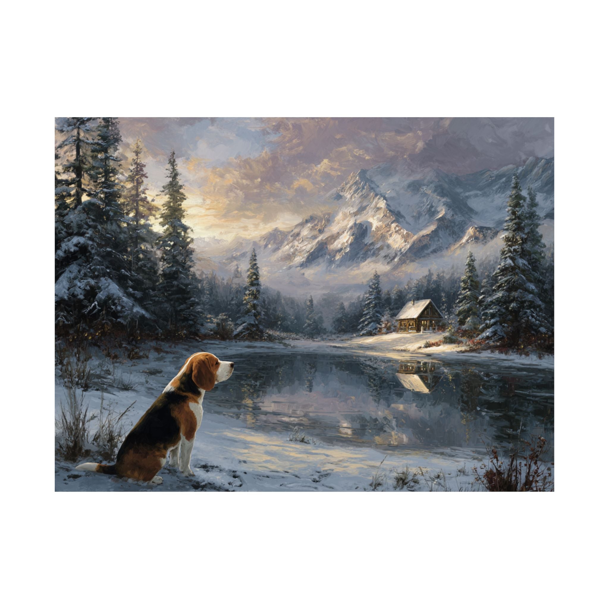 Beagle 8- Winter Whiskers Collection