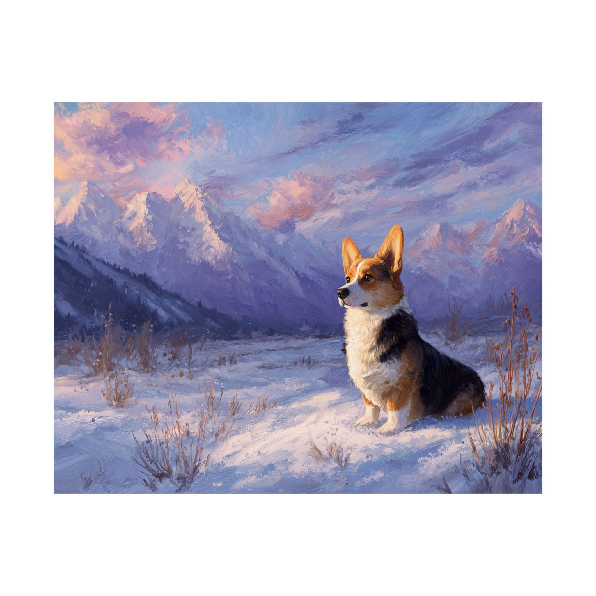 Welsh Corgi 2- Winter Whiskers Collection