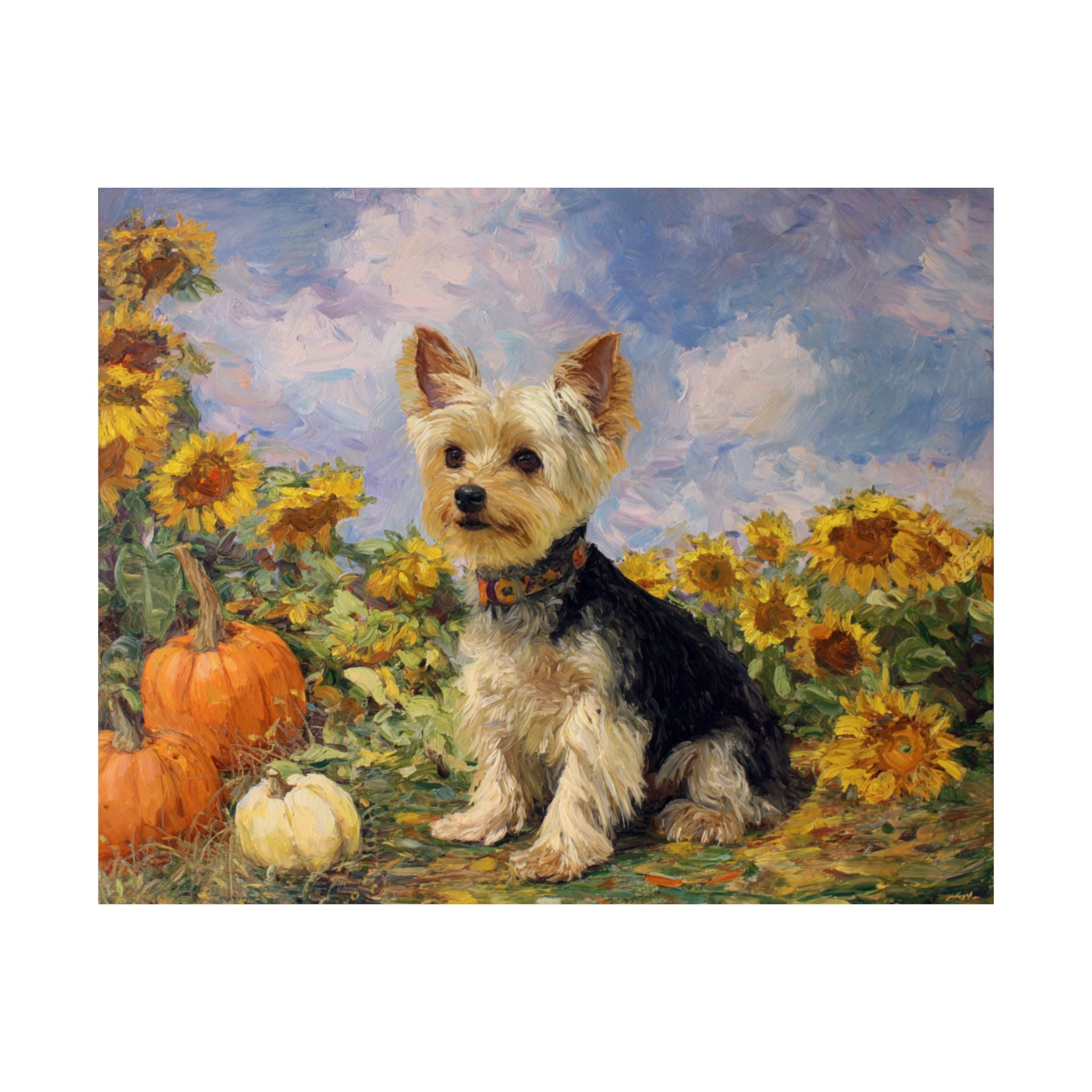 Yorkshire Terrier 1- Sunflower Season Collection