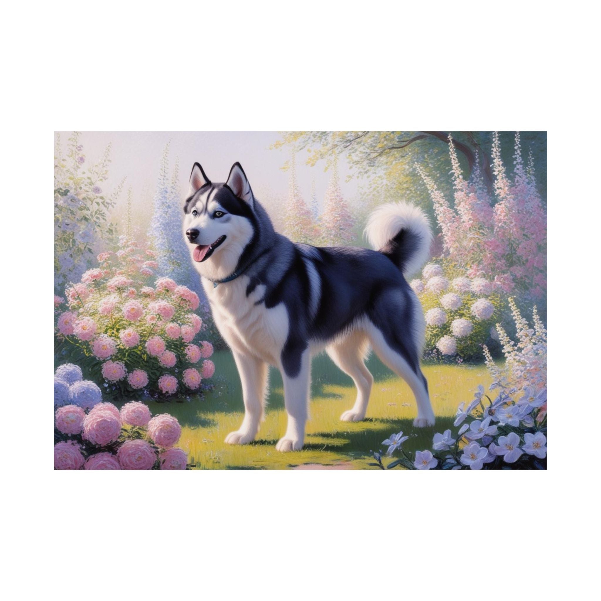 Alaskan Husky- Garden Collection