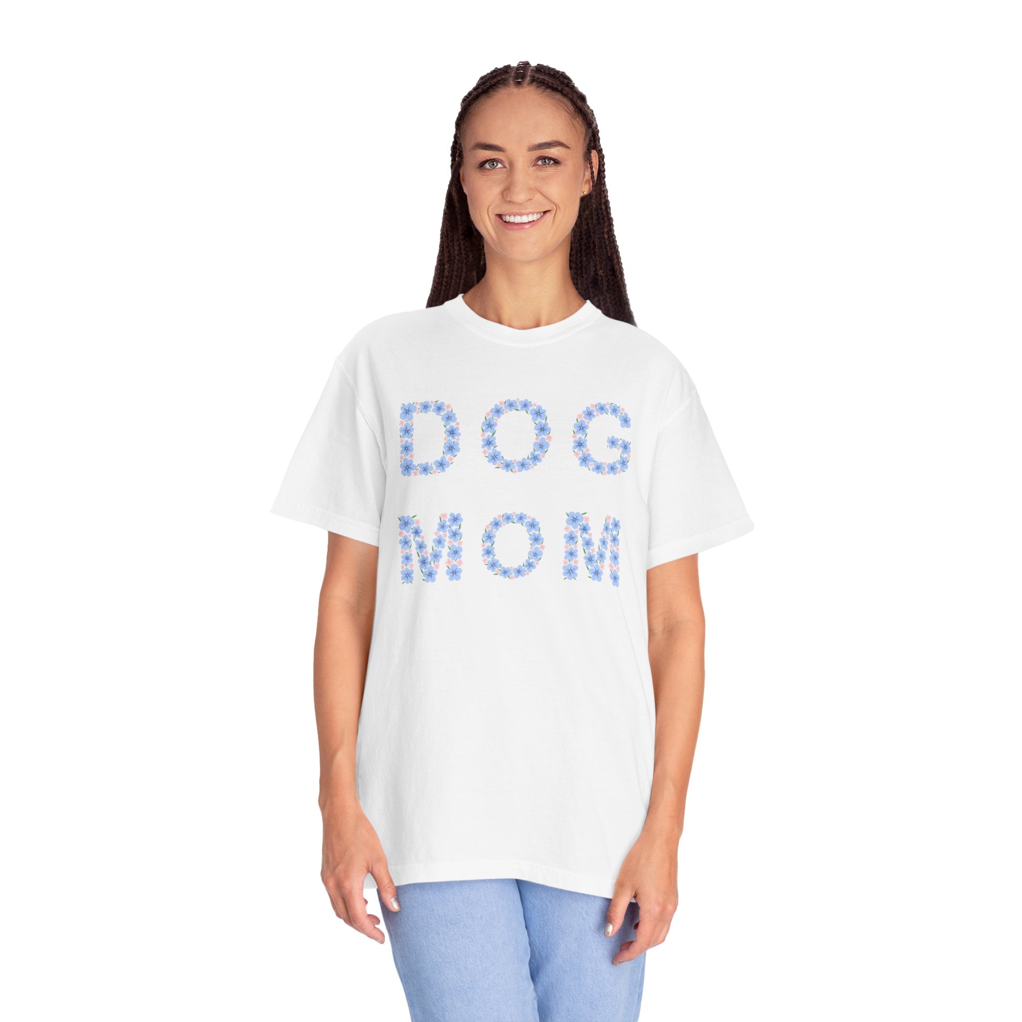 Floral Dog Mom T-Shirt