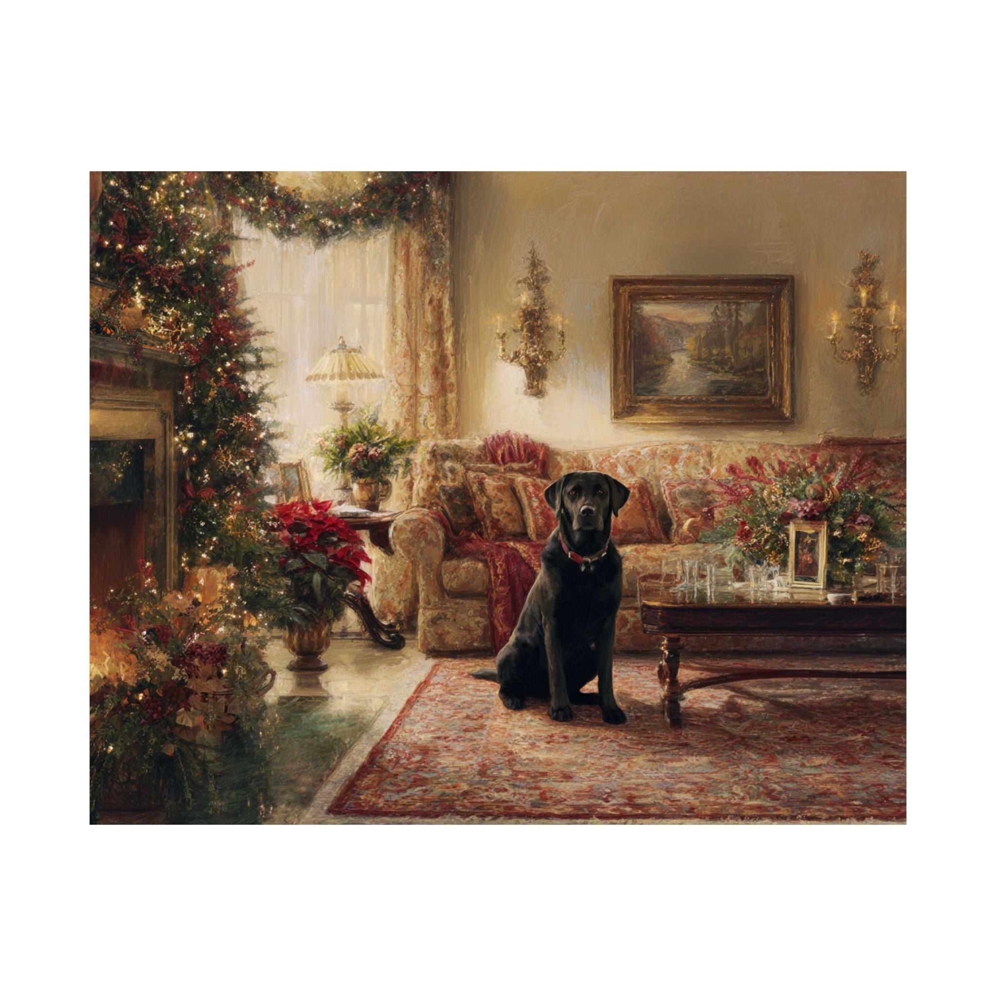 Labrador 2- Cozy Christmas Collection