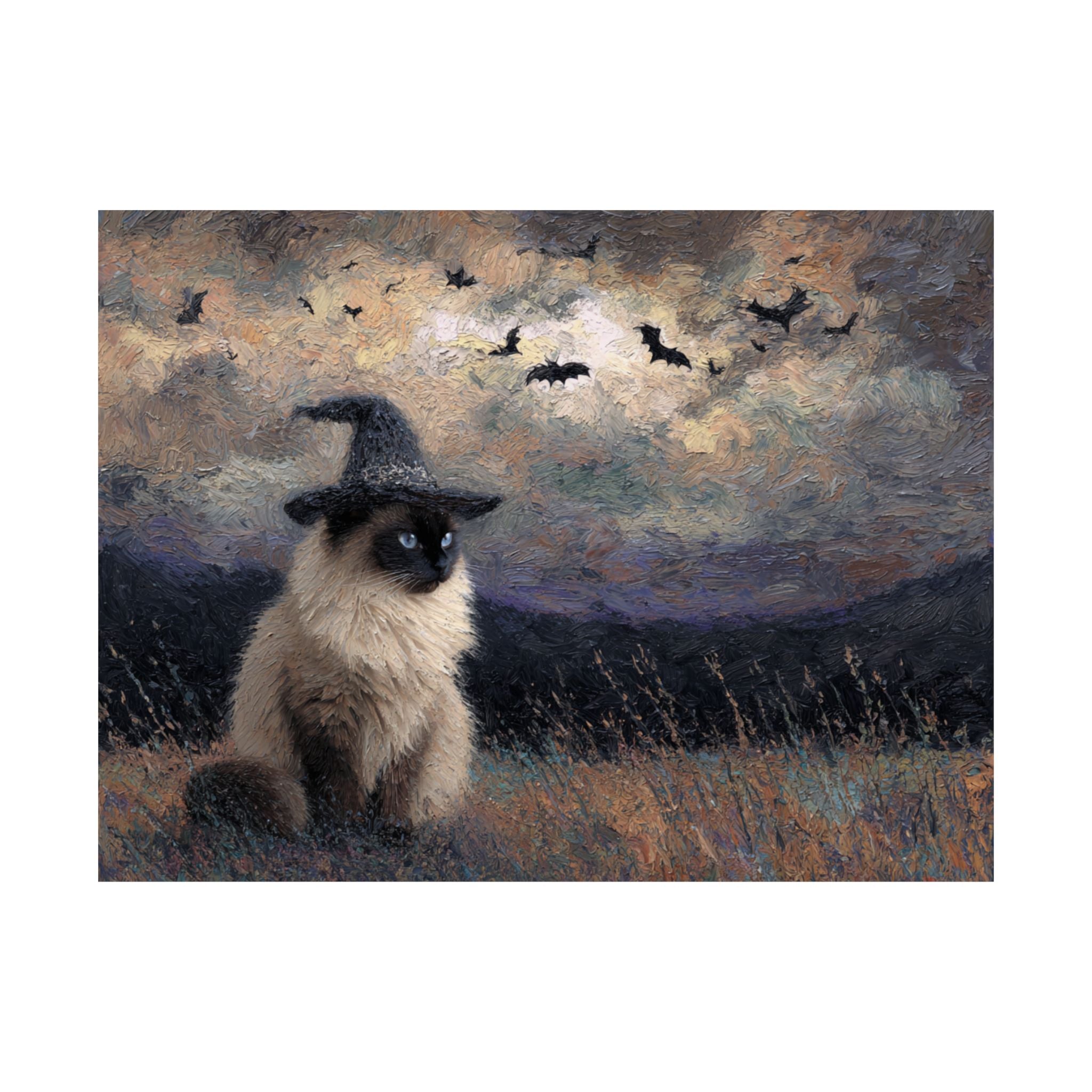Siberian Cat 3- Witchy Whiskers Collection