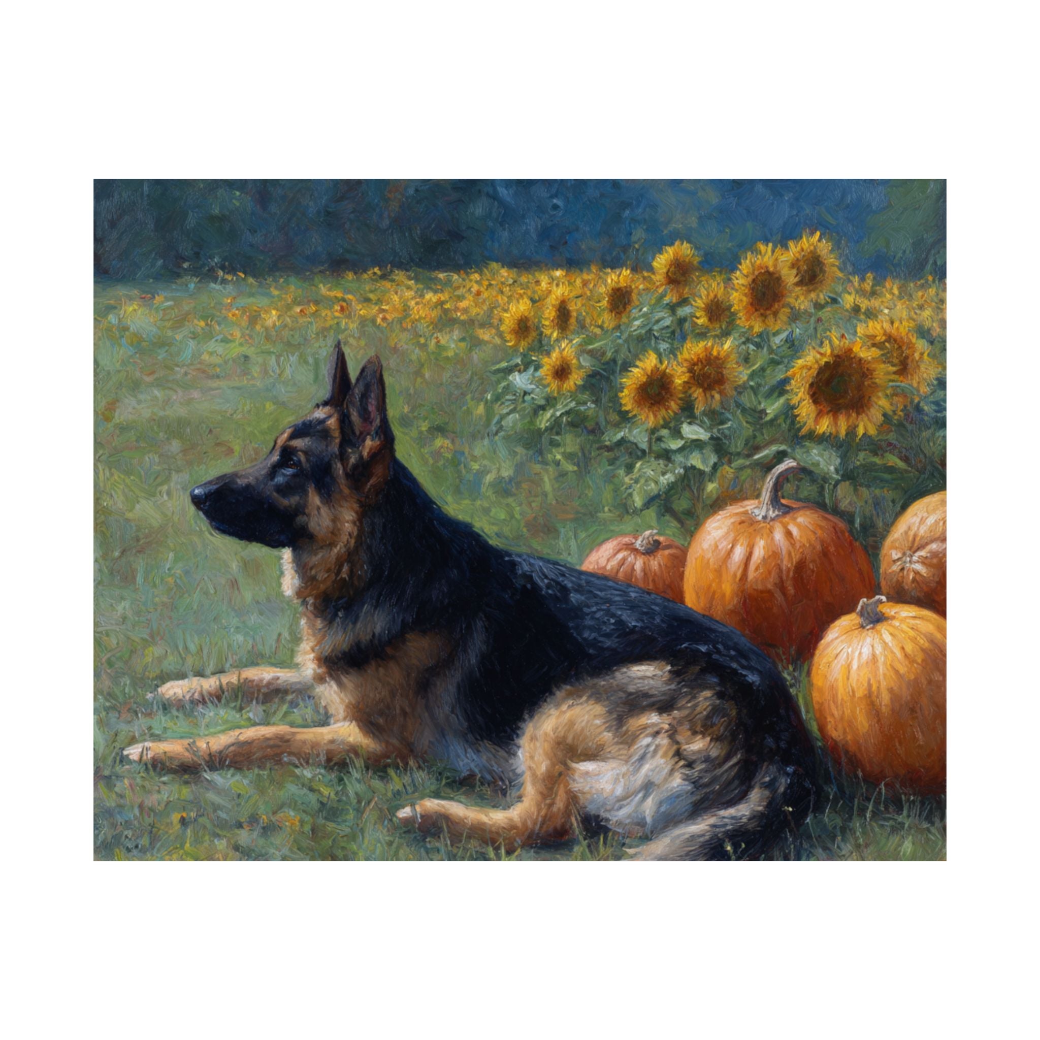 German Shepherd 3- Sunflower Season Collection