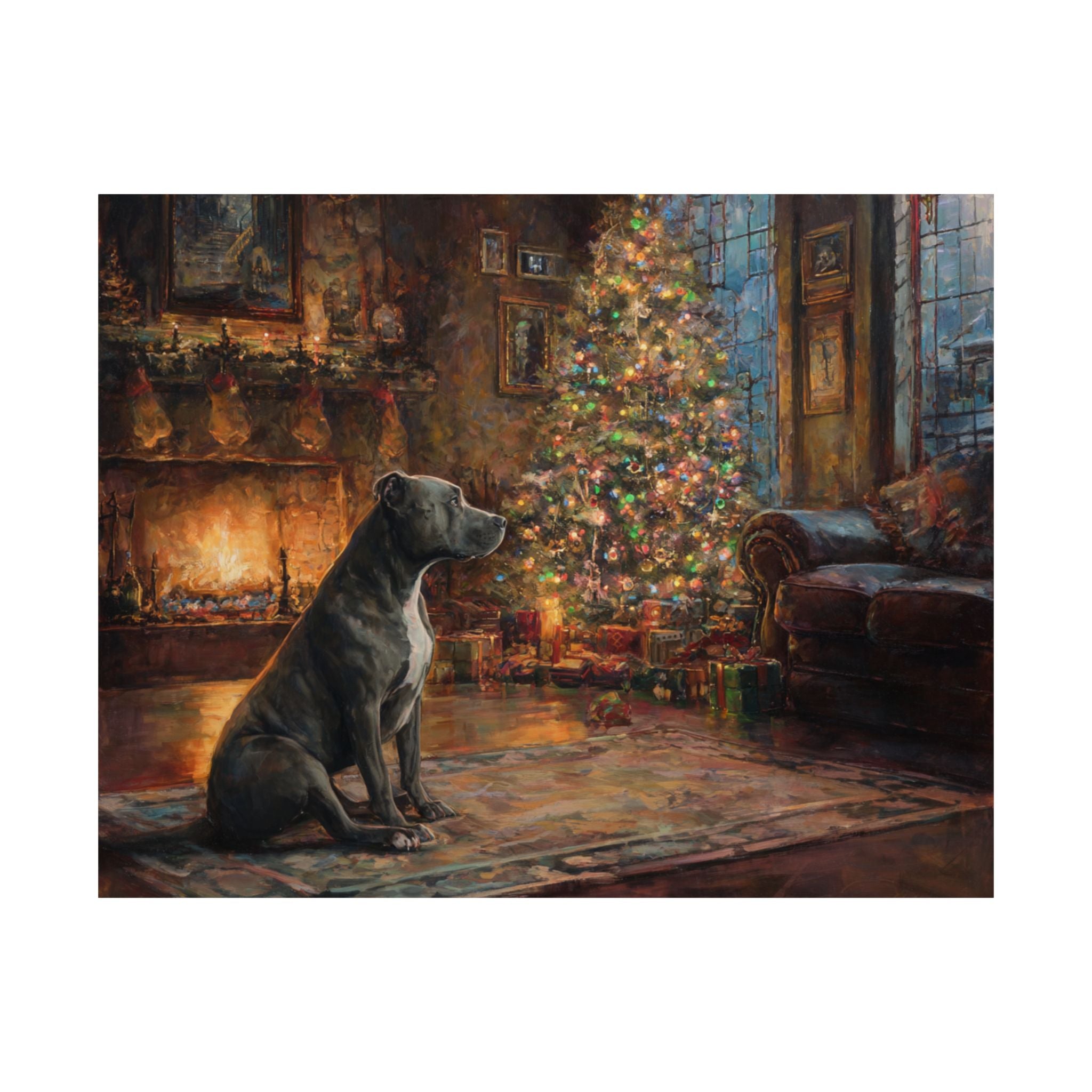 Pitbull 1- Cozy Christmas Collection