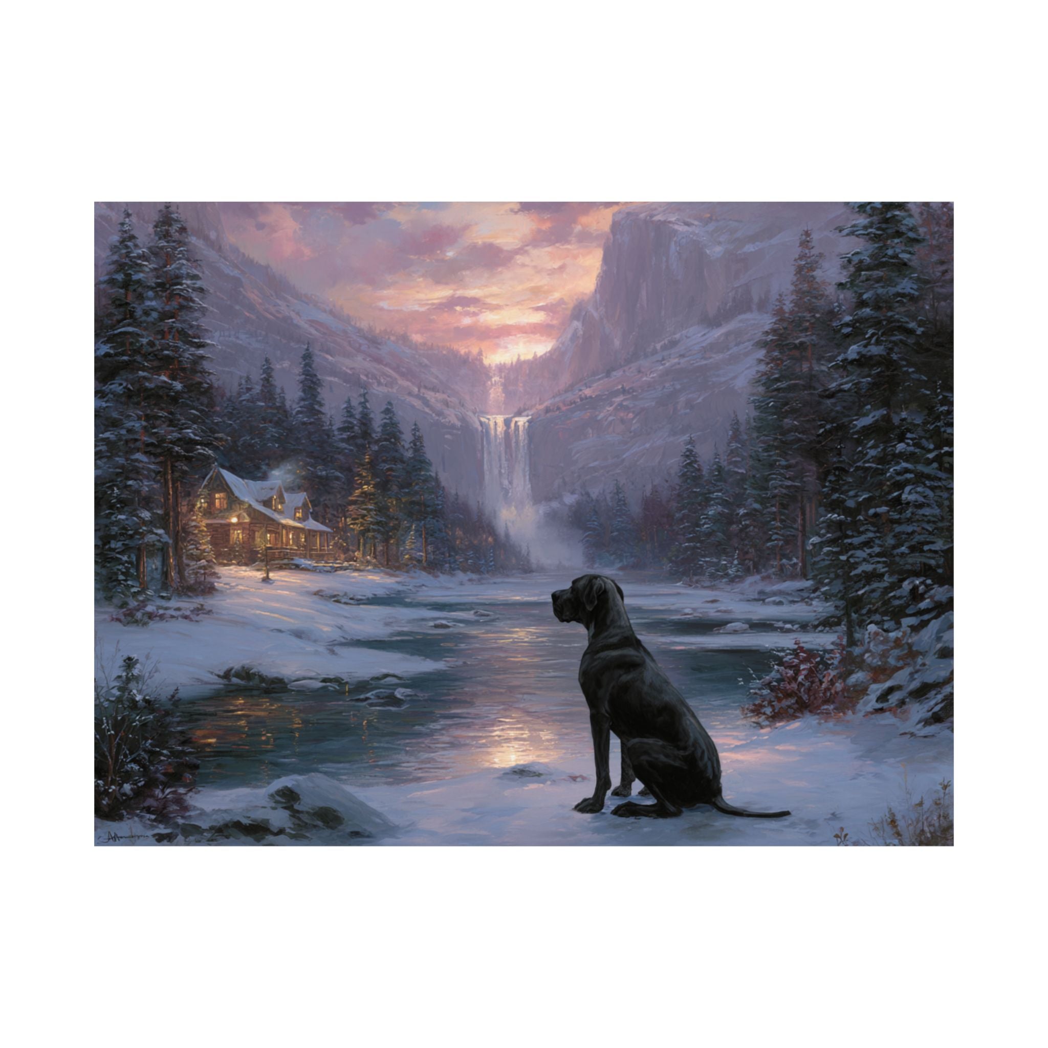 Great Dane 2- Winter Whiskers Collection
