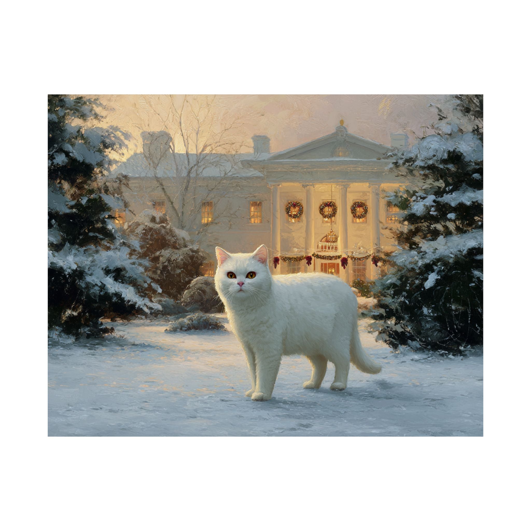 British Short Hair Cat 1- Home for the Holidays Collection