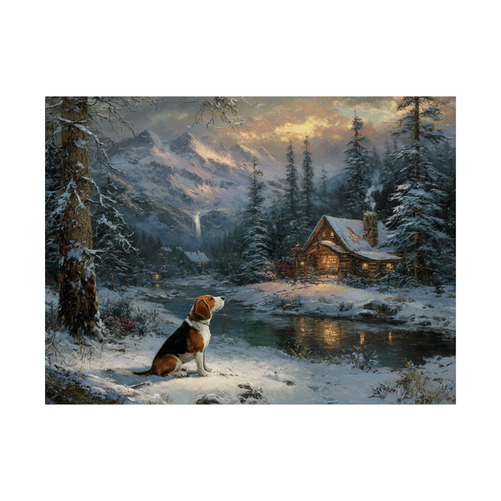 Beagle 4- Winter Whiskers Collection