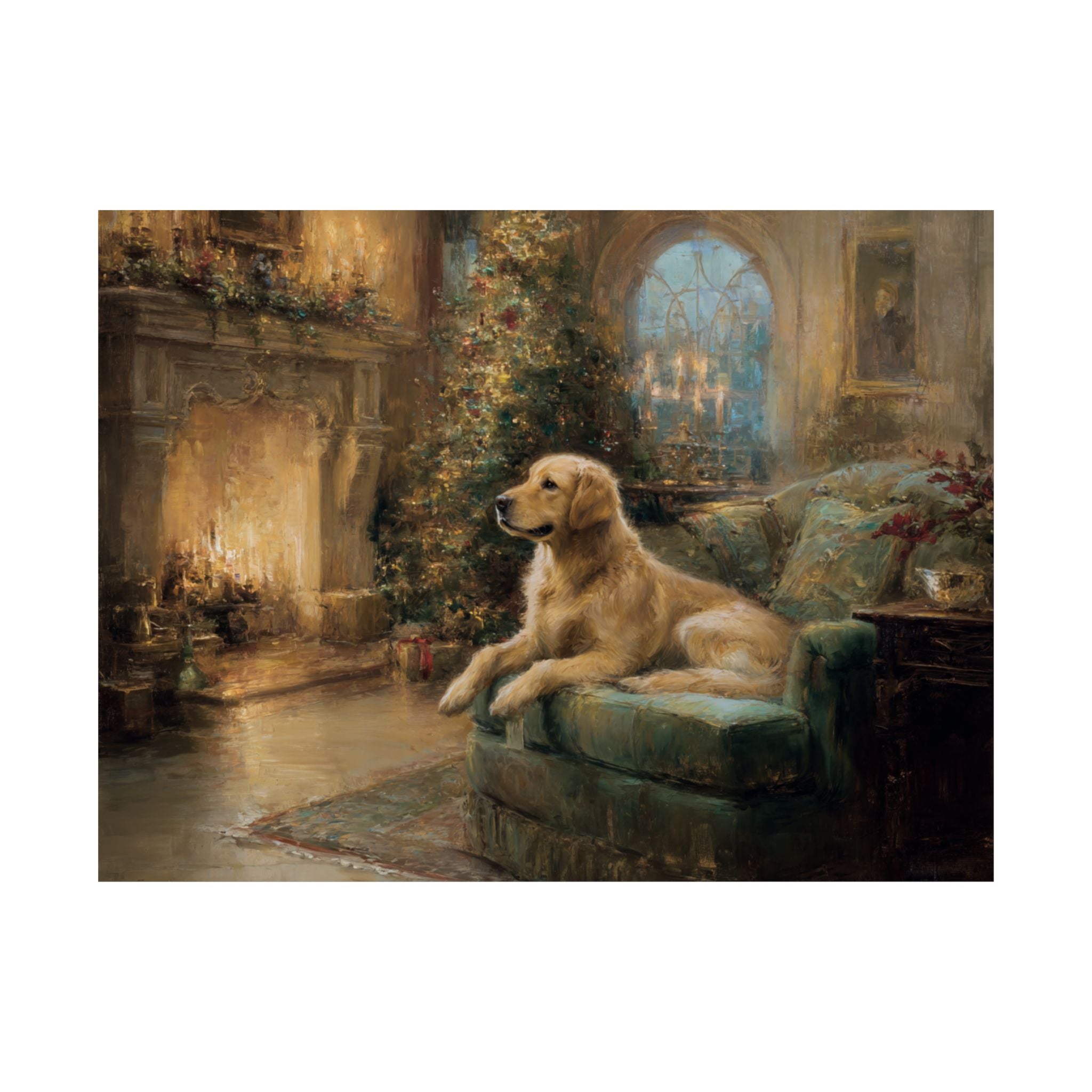 Golden Retriever 1- Cozy Christmas Collection