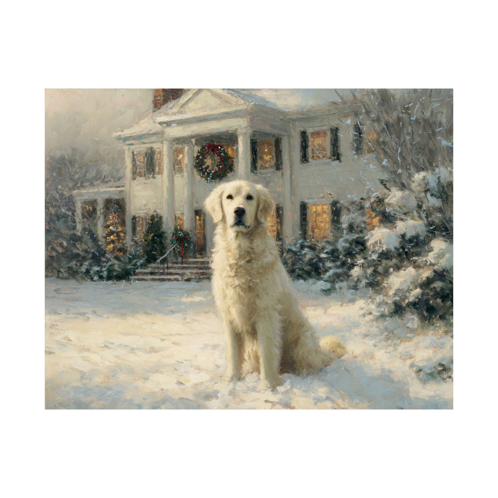 Golden Retriever 8- Home for the Holidays Collection