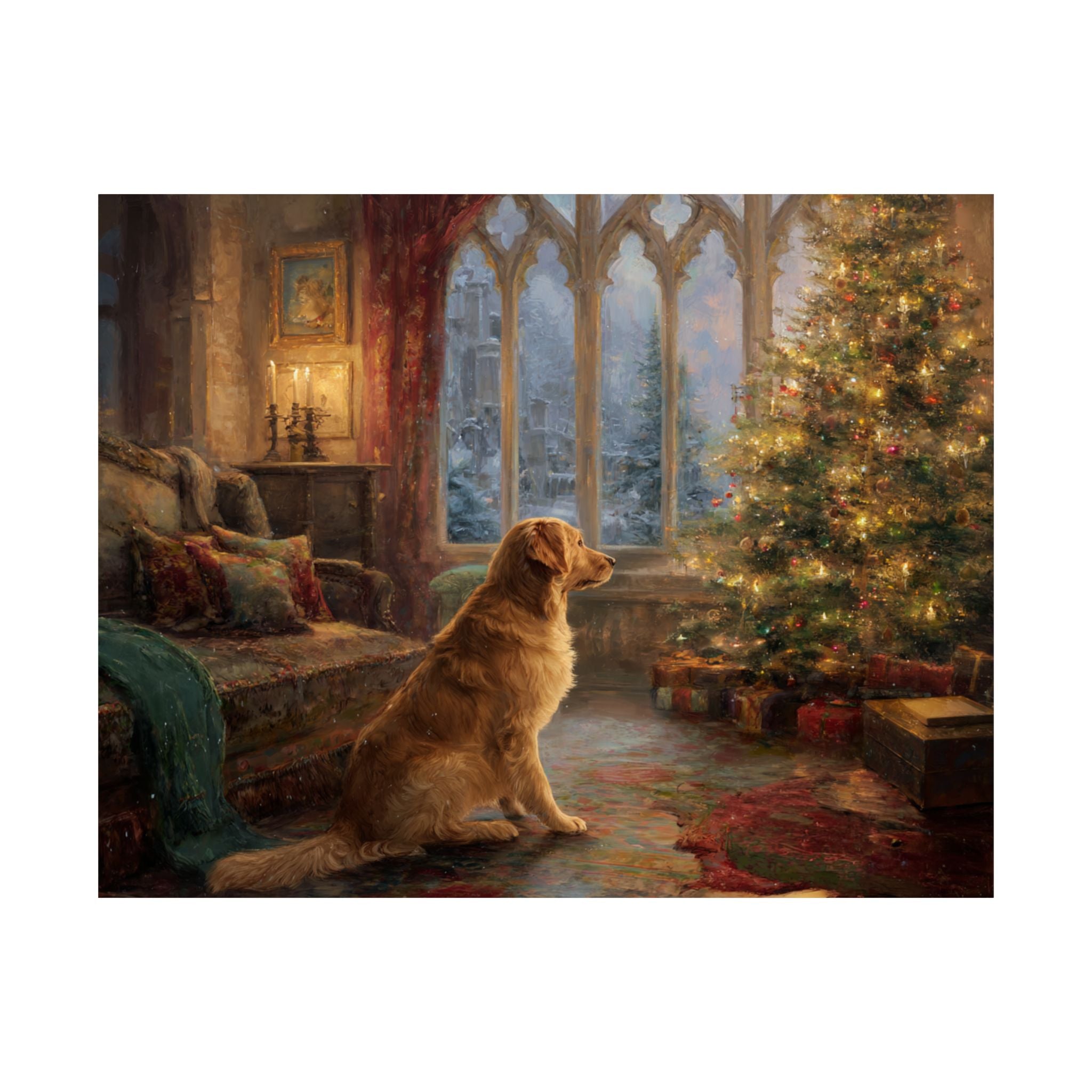Golden Retriever 2- Cozy Christmas Collection