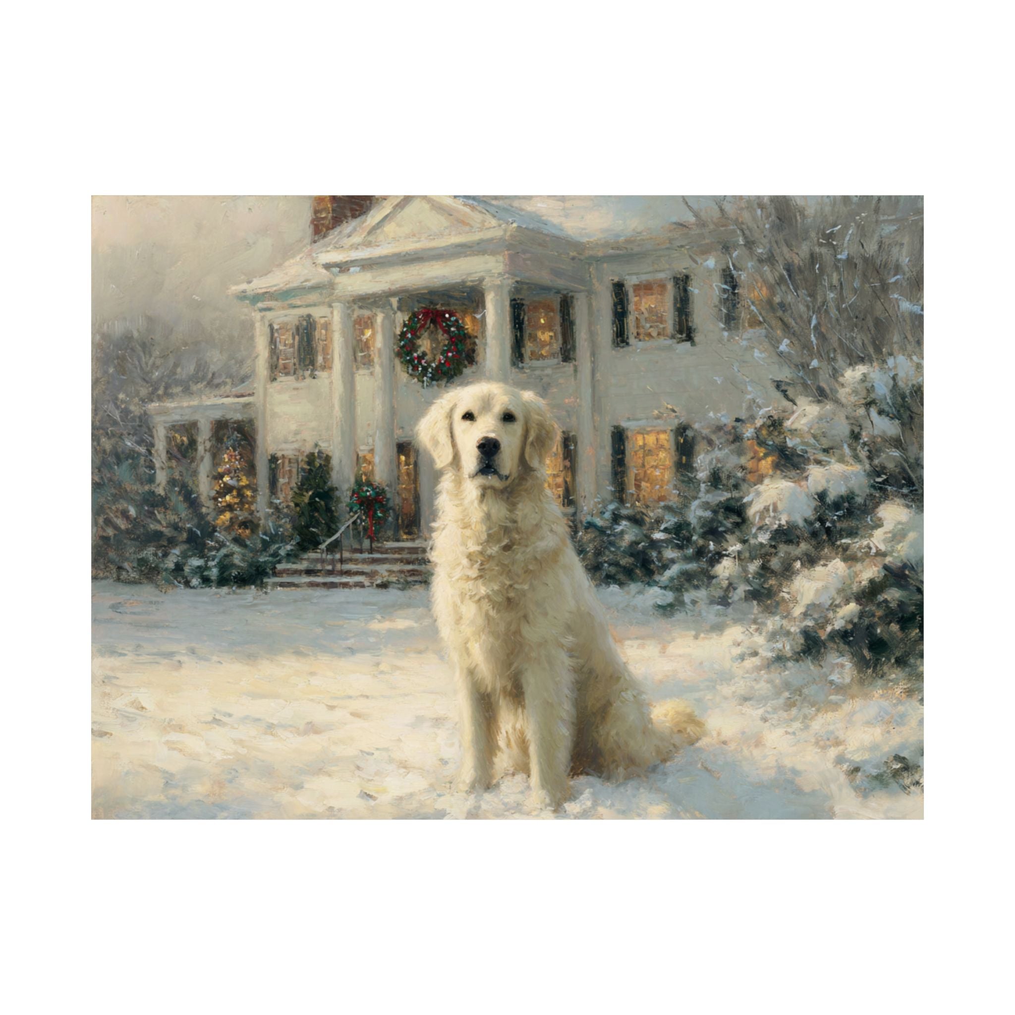 Golden Retriever 8- Home for the Holidays Collection