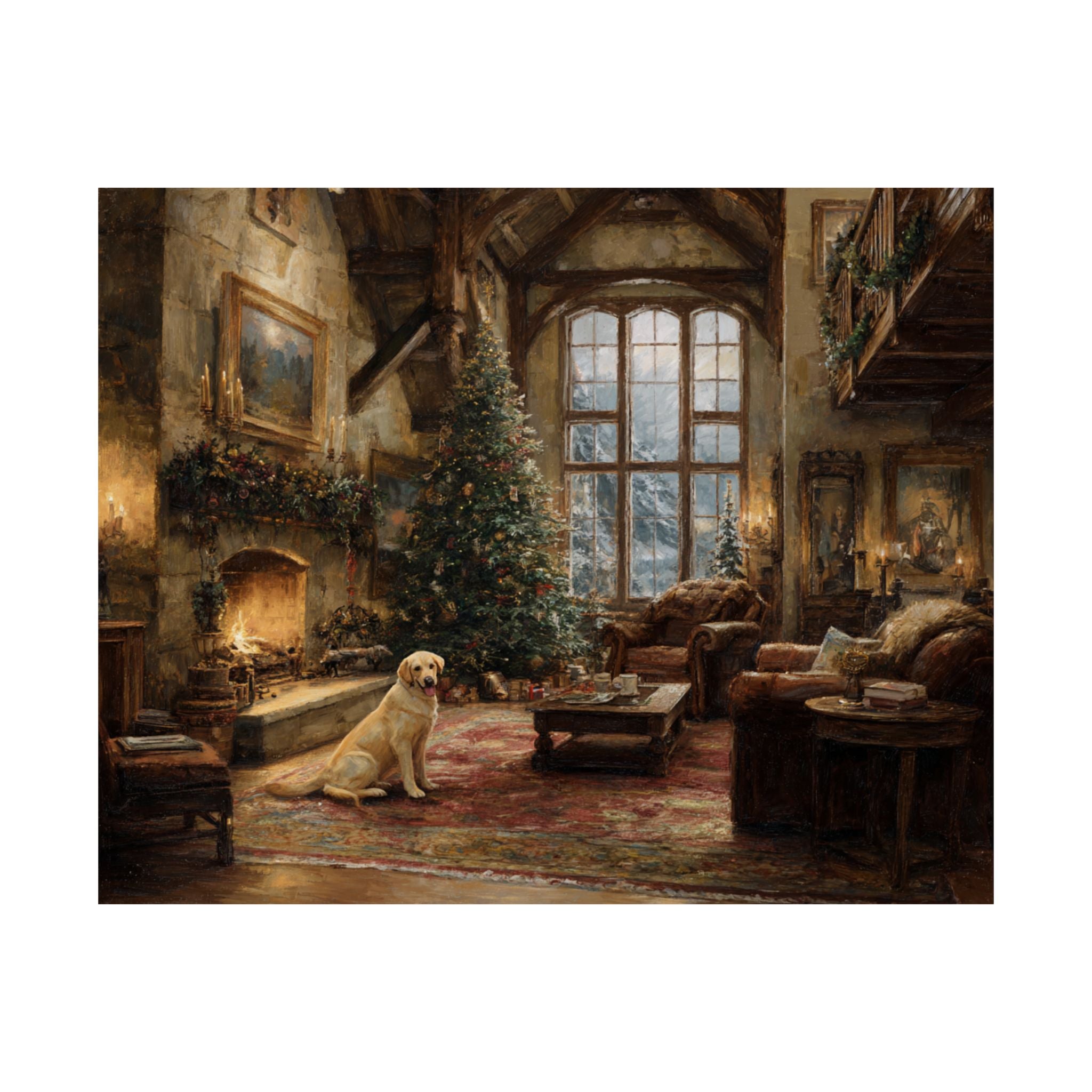 Labrador 1- Cozy Christmas Collection