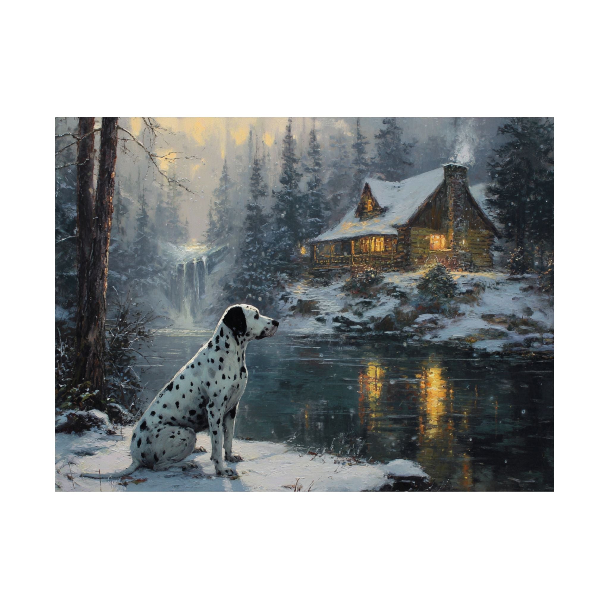 Dalmatian 5- Winter Whiskers Collection