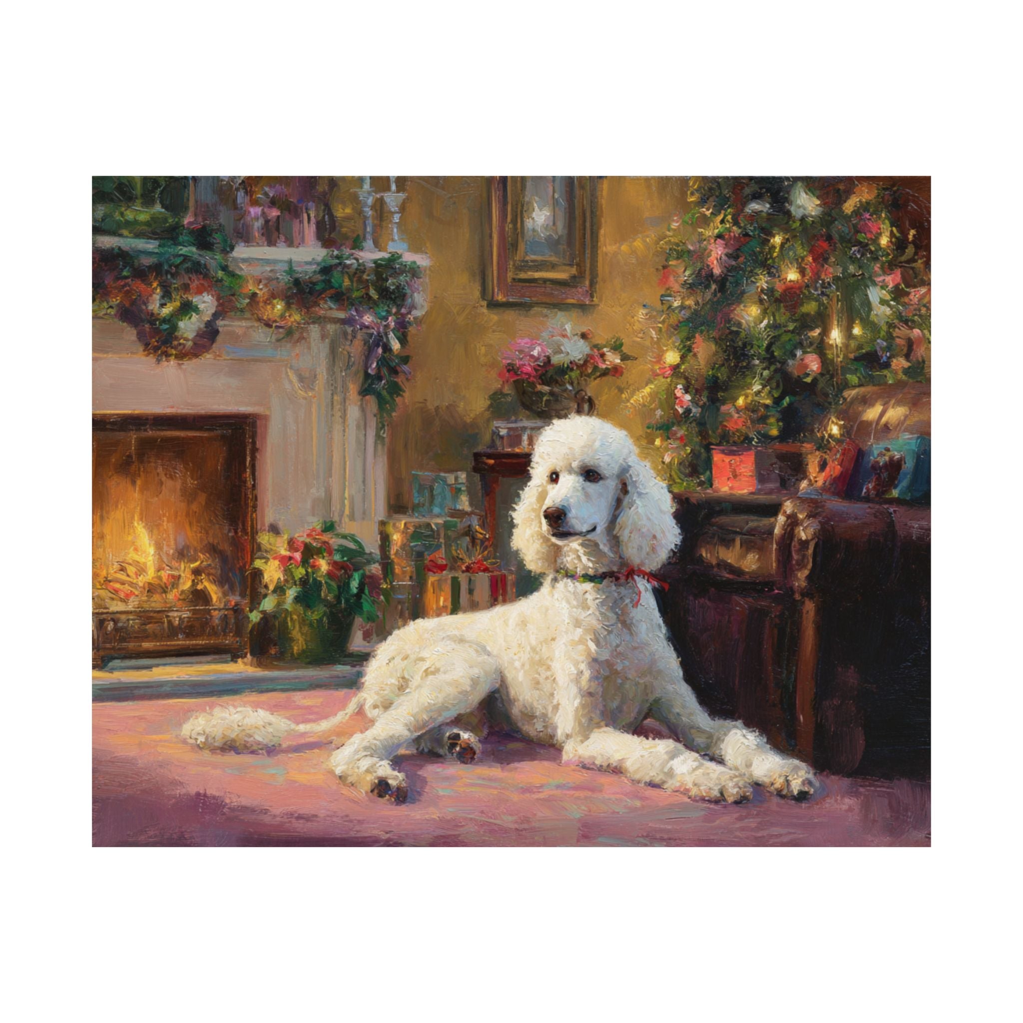 Poodle 6- Cozy Christmas Collection