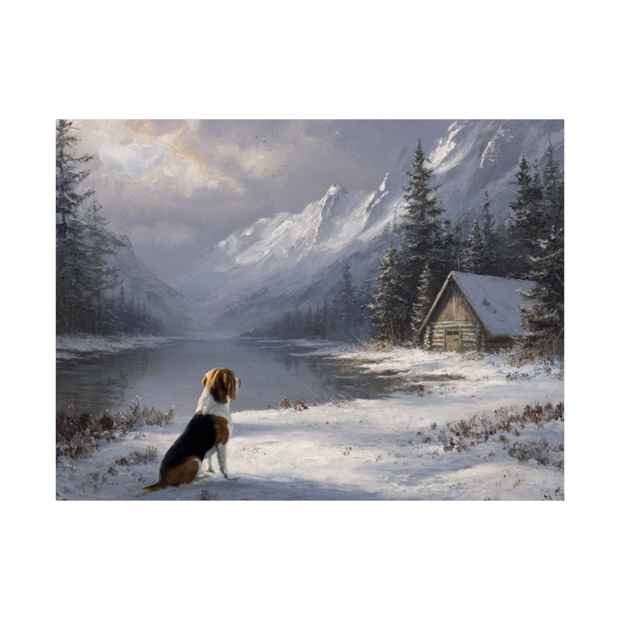 Beagle 6- Winter Whiskers Collection